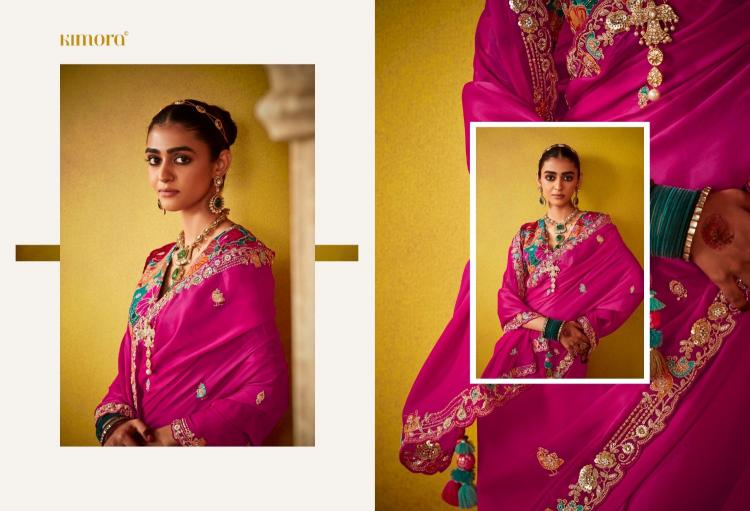 Kimora Presents Divani Fancy Luxurious Hit Design Sarees Collections