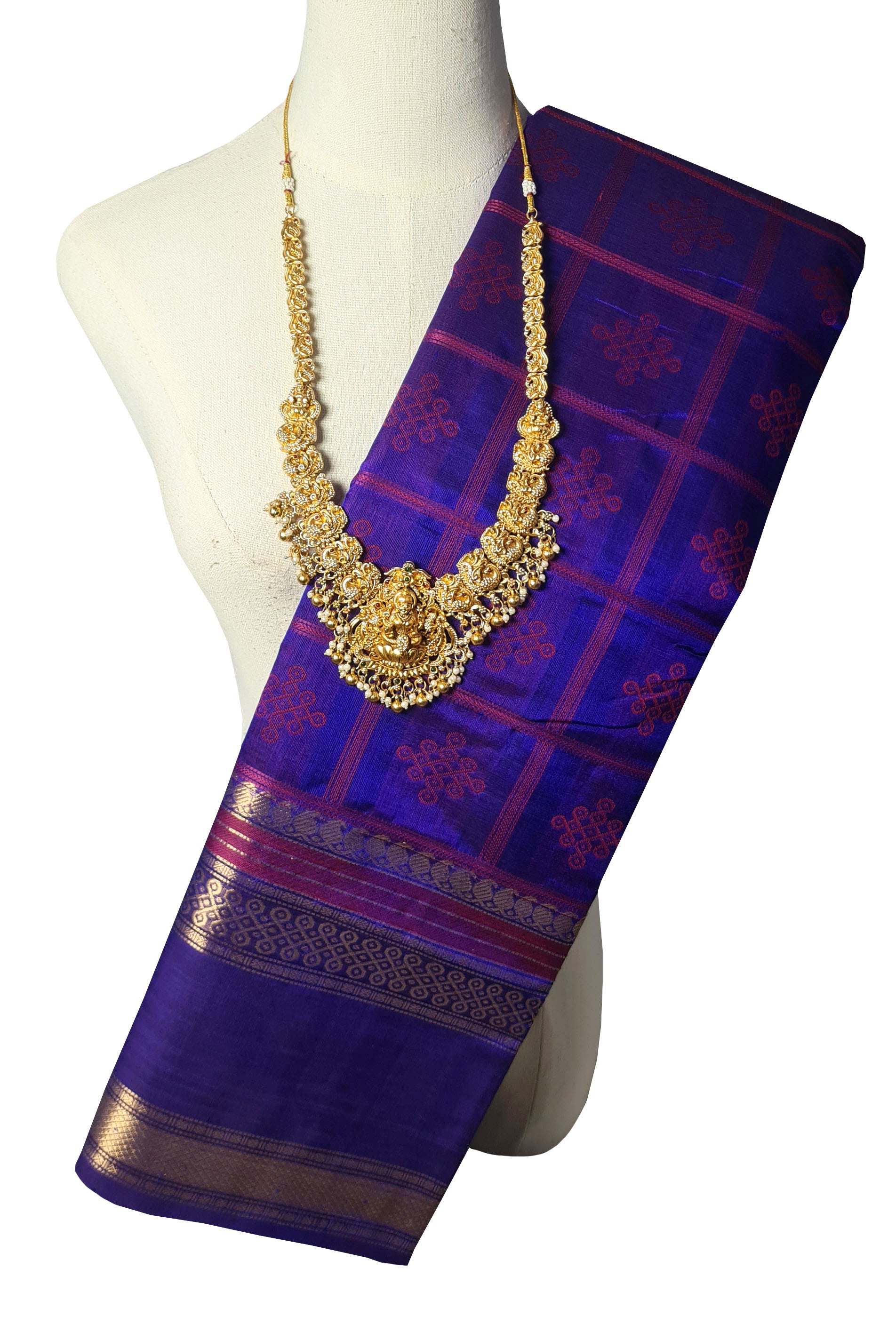 Kanchipuram Pure Silk Cotton Saree