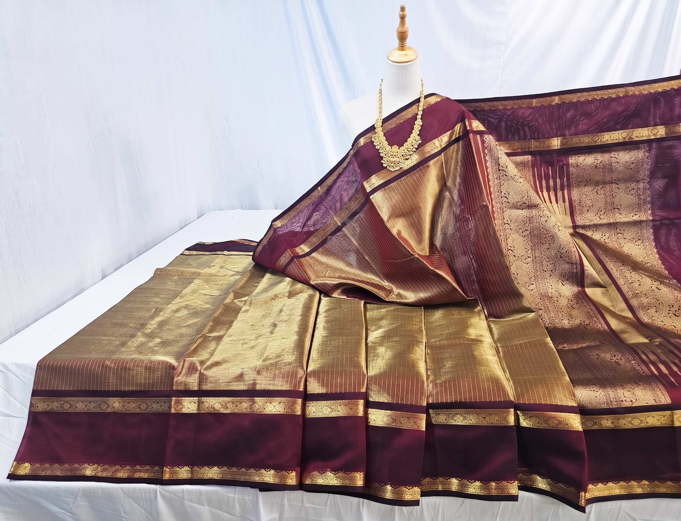 Kanchipuram Pure Silk Cotton Saree