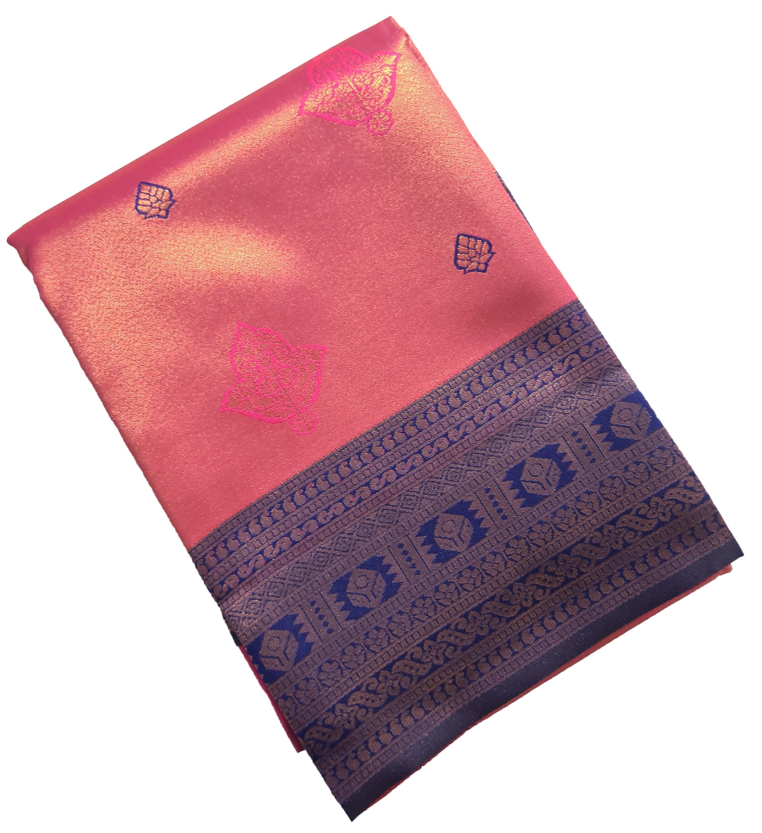 Antique Zari Butta Silk Saree