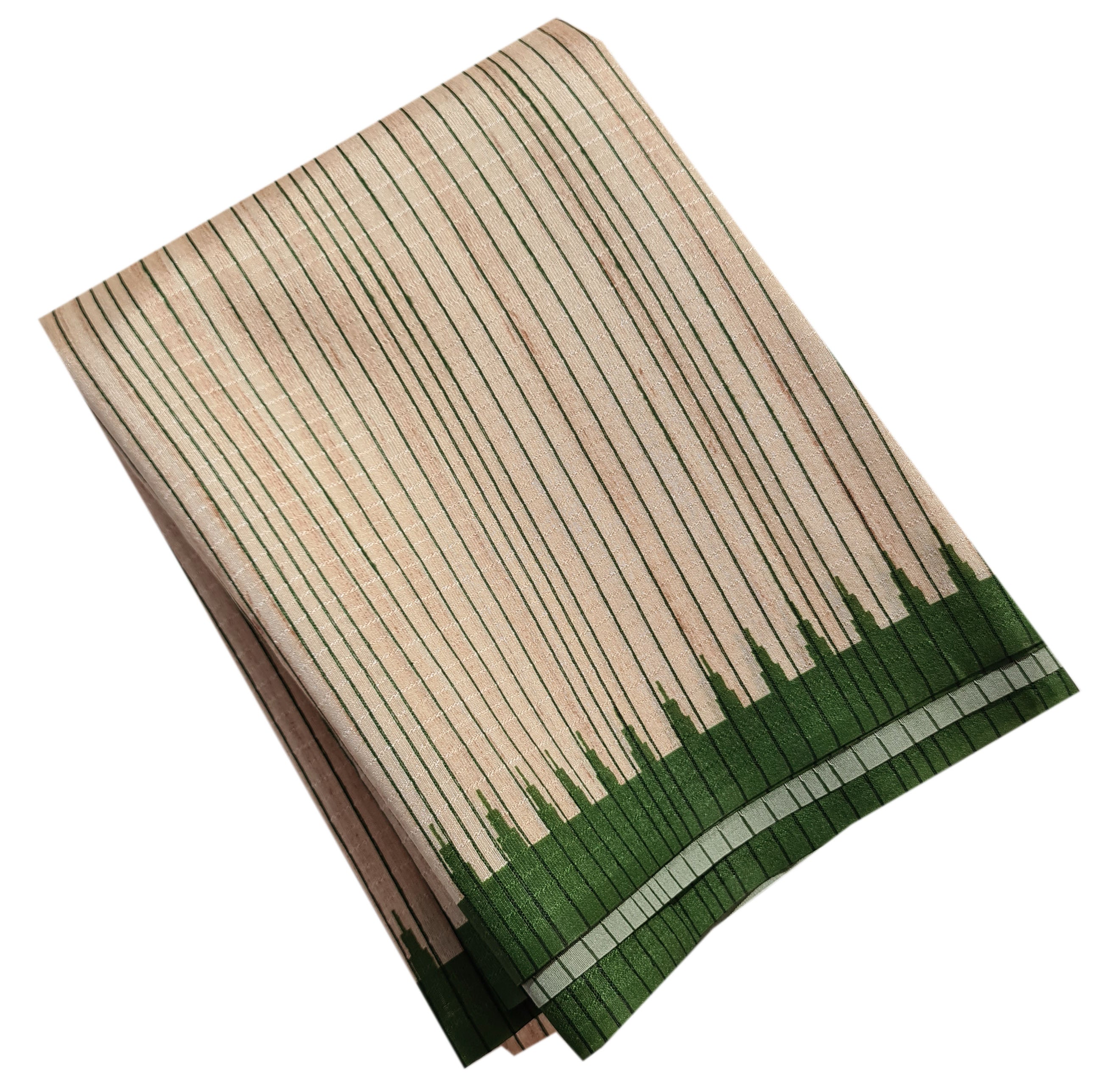 Semi Tussar Antic Design Sarees