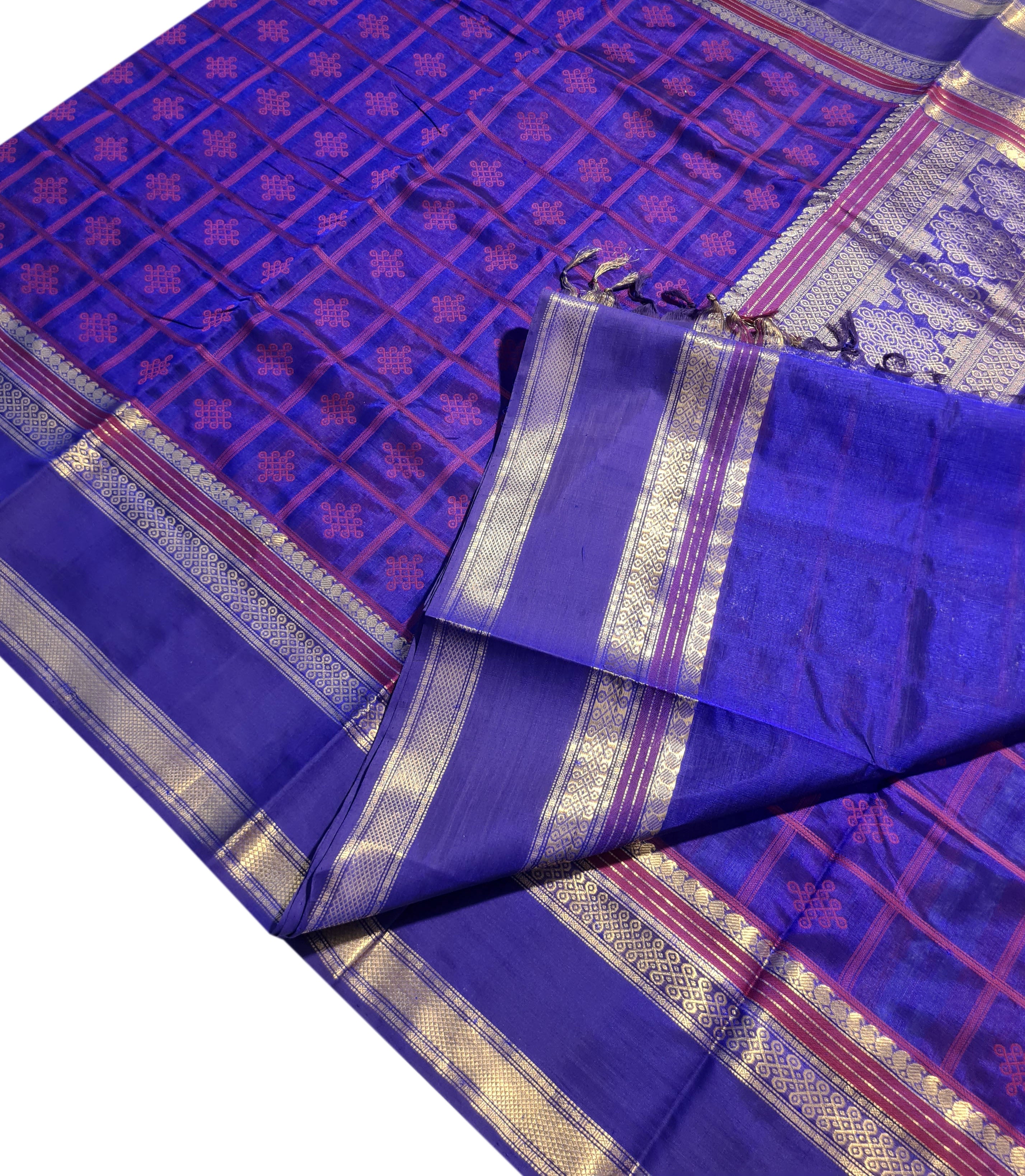 Kanchipuram Pure Silk Cotton Saree