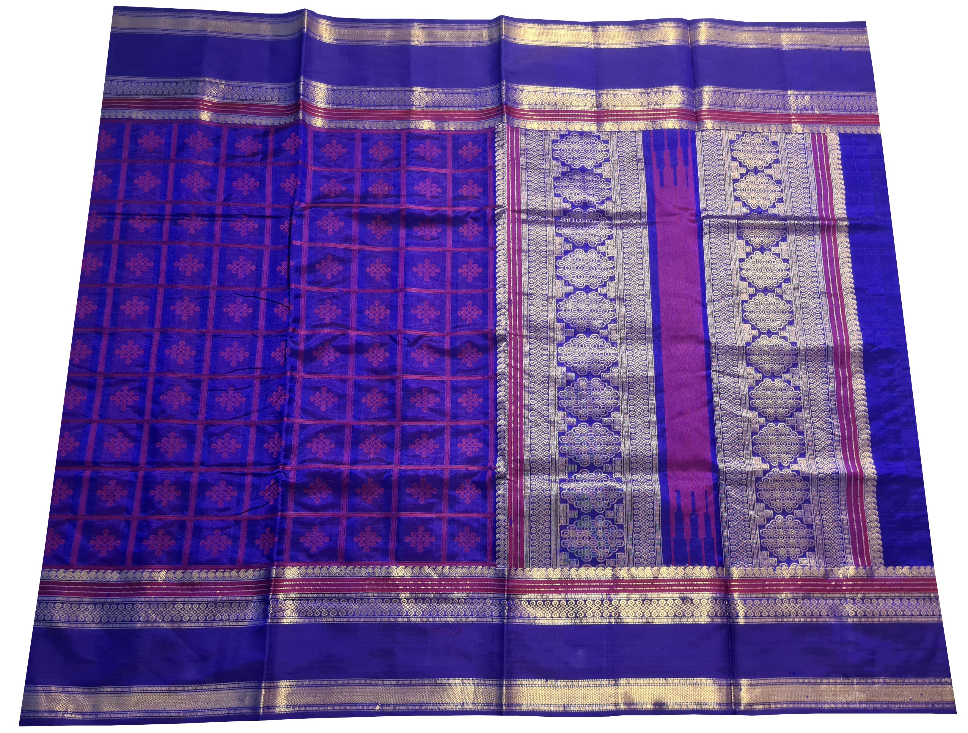 Kanchipuram Pure Silk Cotton Saree