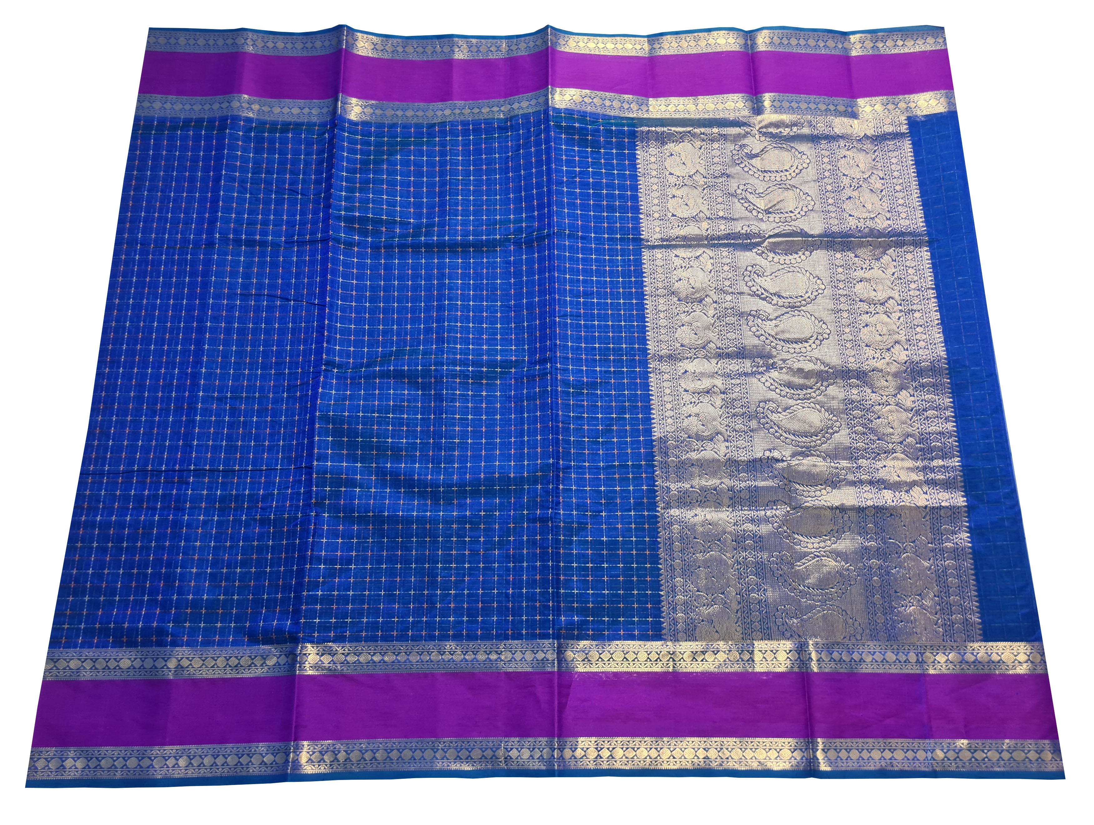 Kanchipuram Pure Silk Cotton Saree