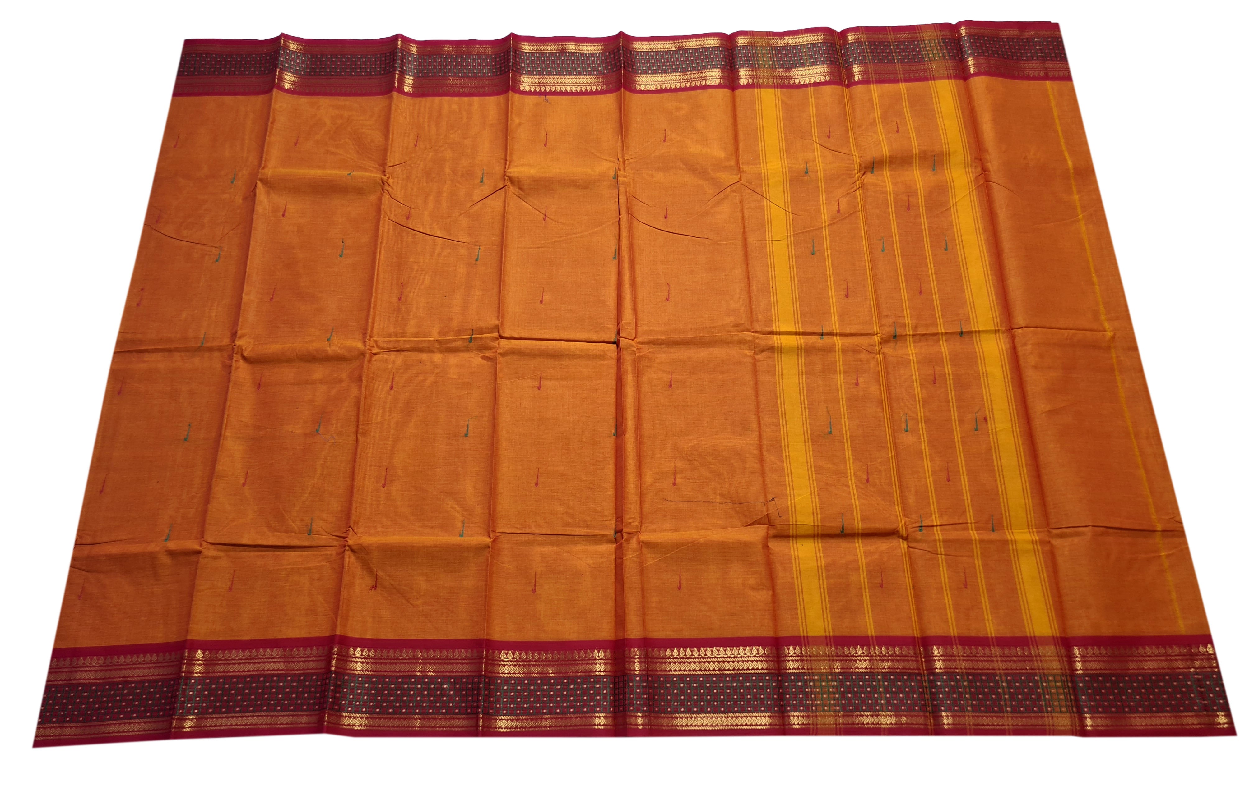 Pure Cotton Butta Sarees