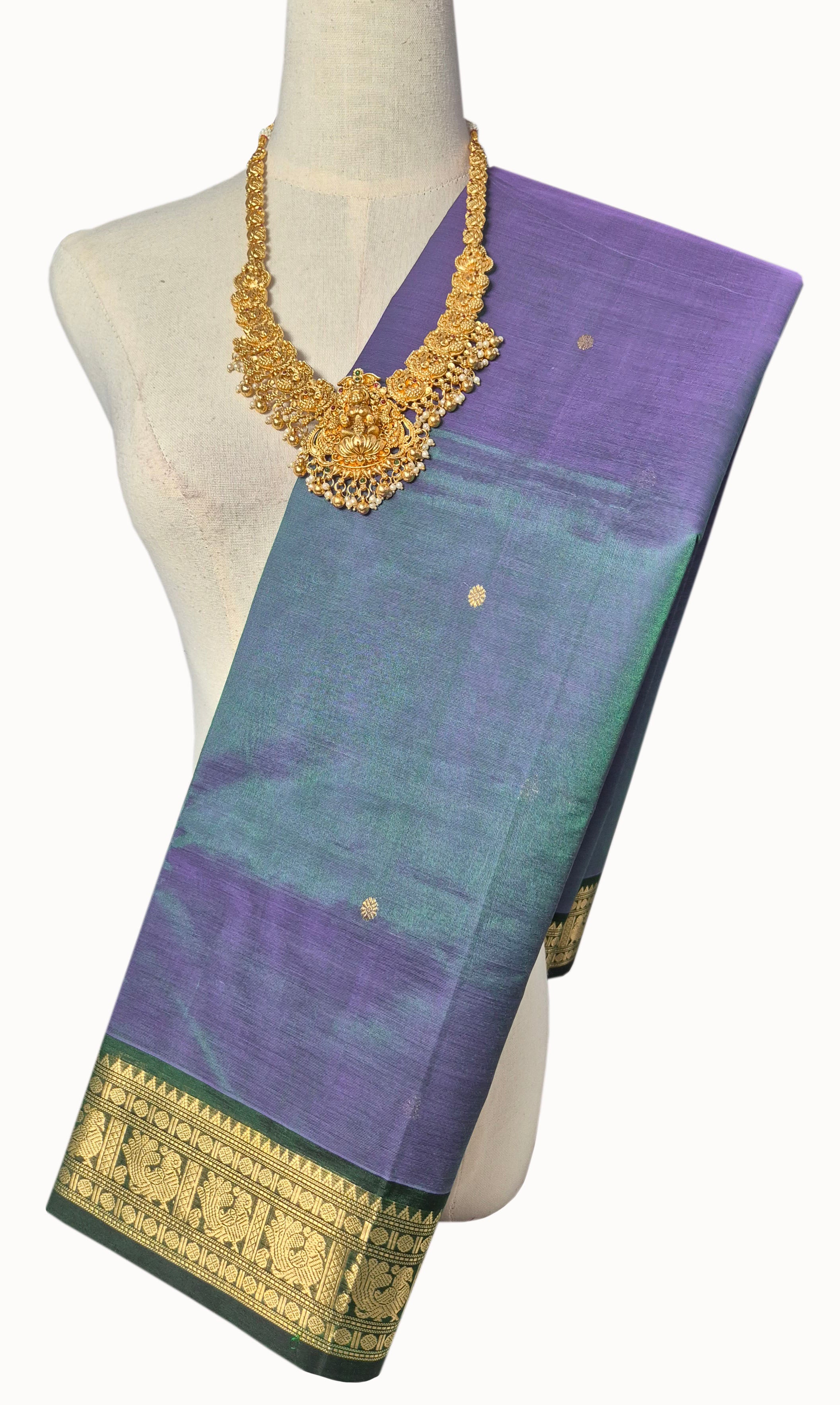 Kanchipuram Pure Silk Cotton Saree