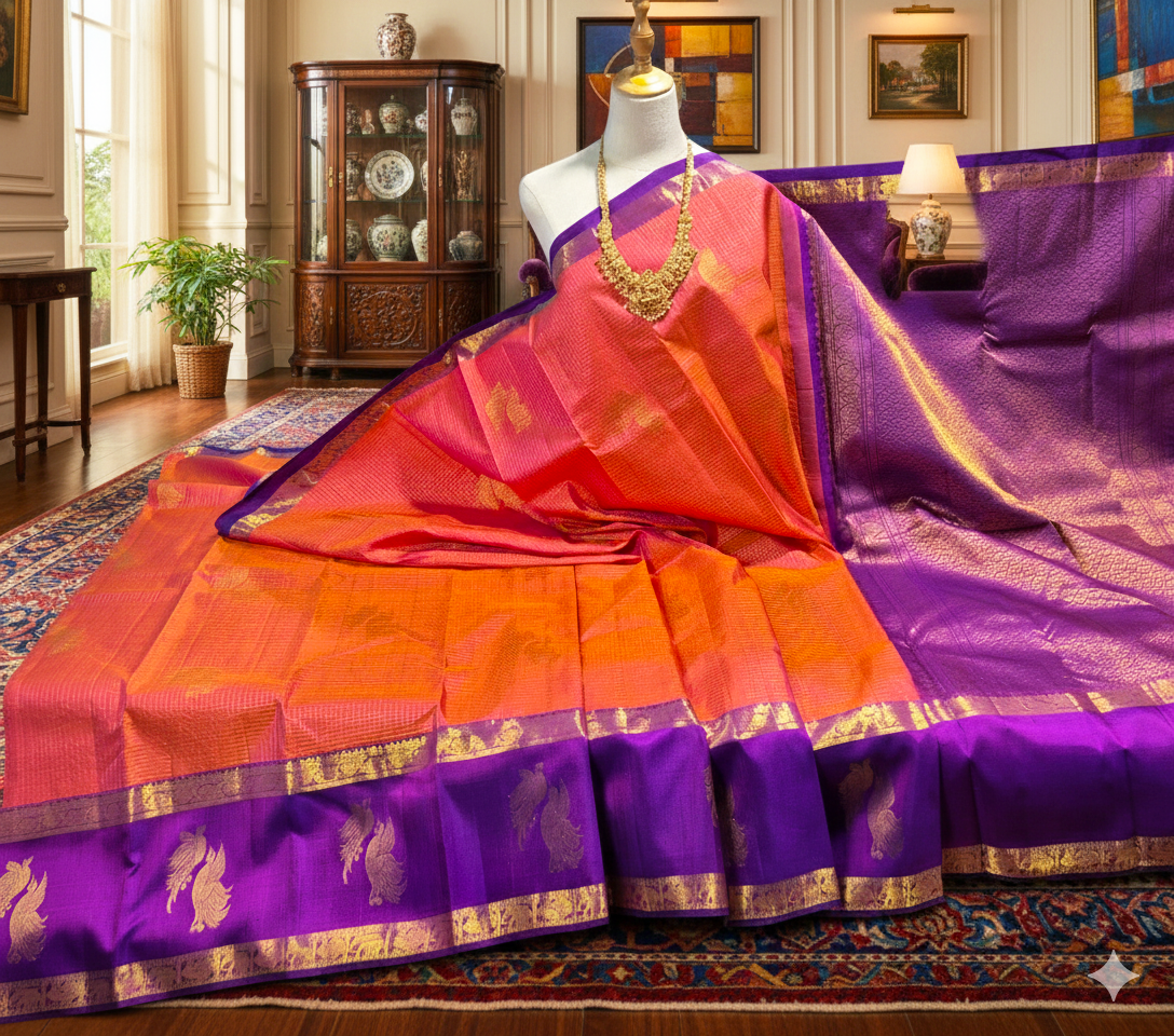 Kanchipuram Pure Silk Saree