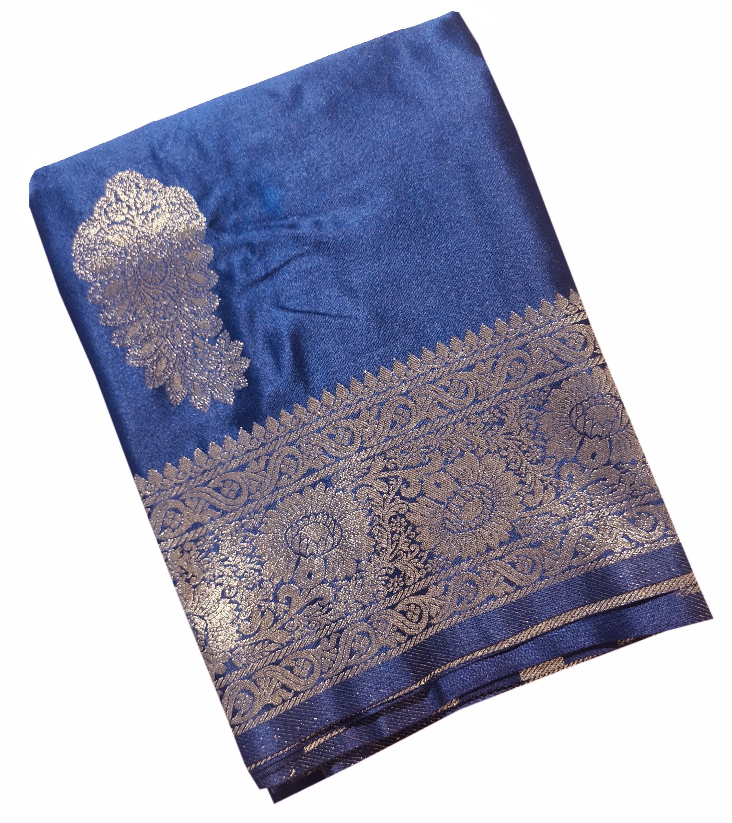 Bengaluru Crape Antic Silk Meena Sarees