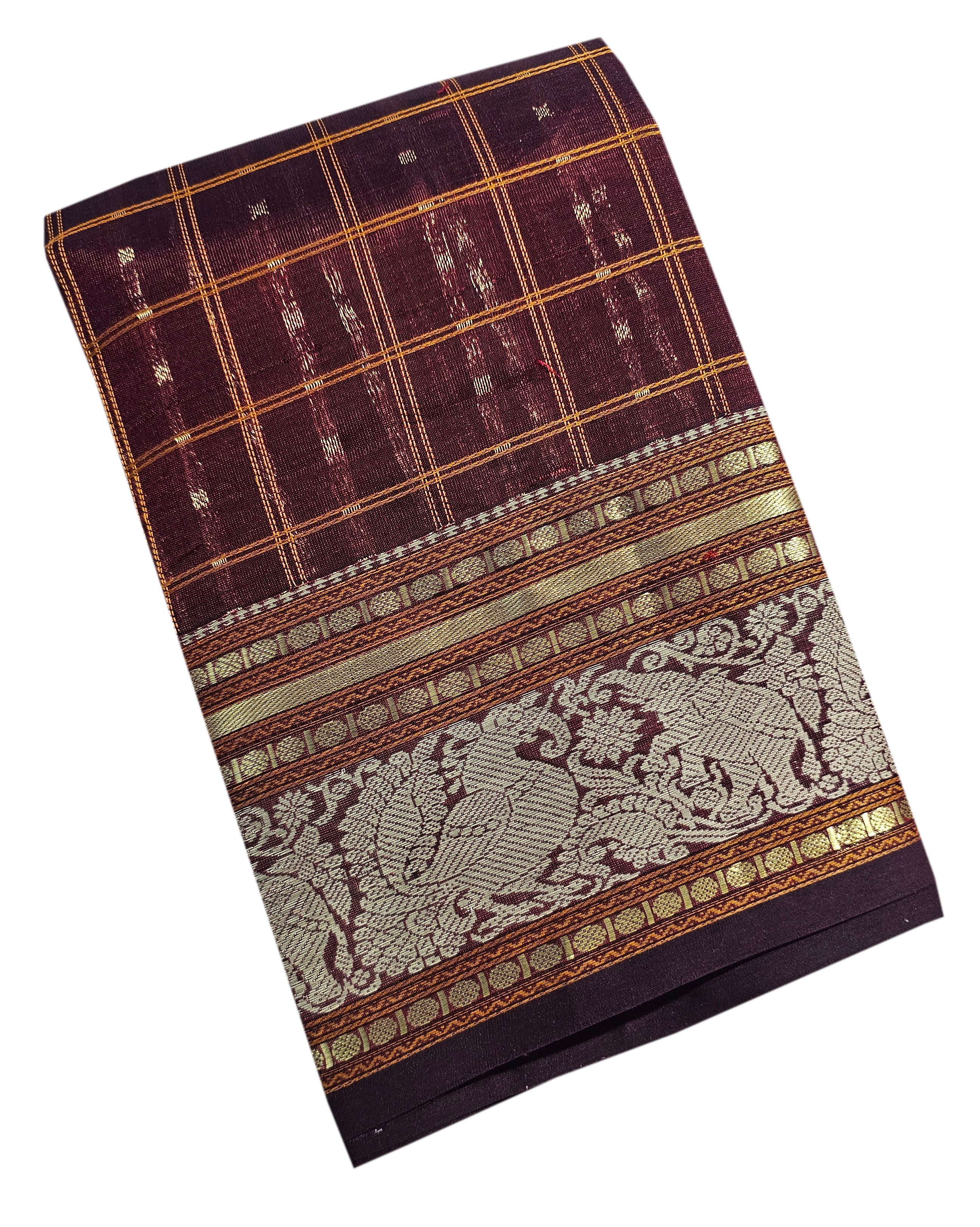 Kanchipuram Pure Silk Cotton Saree