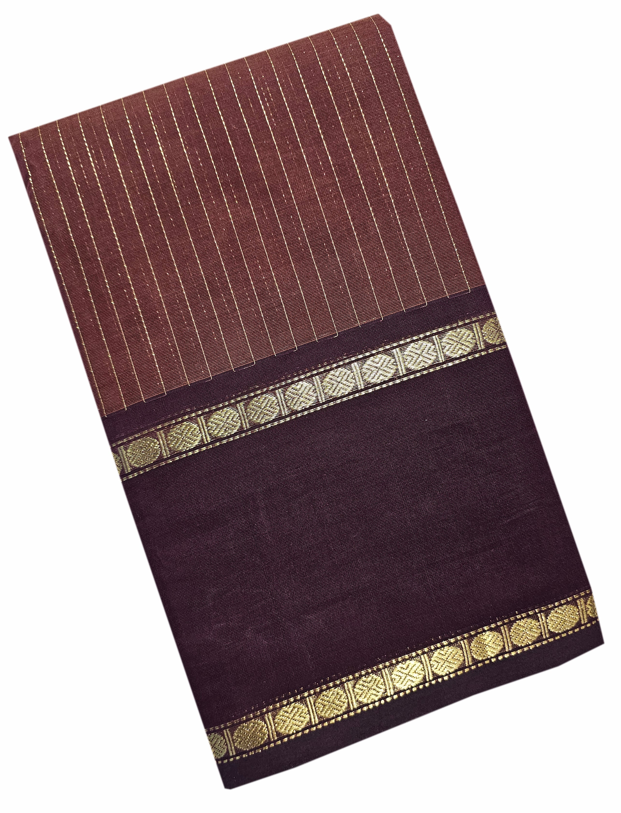 Kanchipuram Rich pallu Cotton Saree
