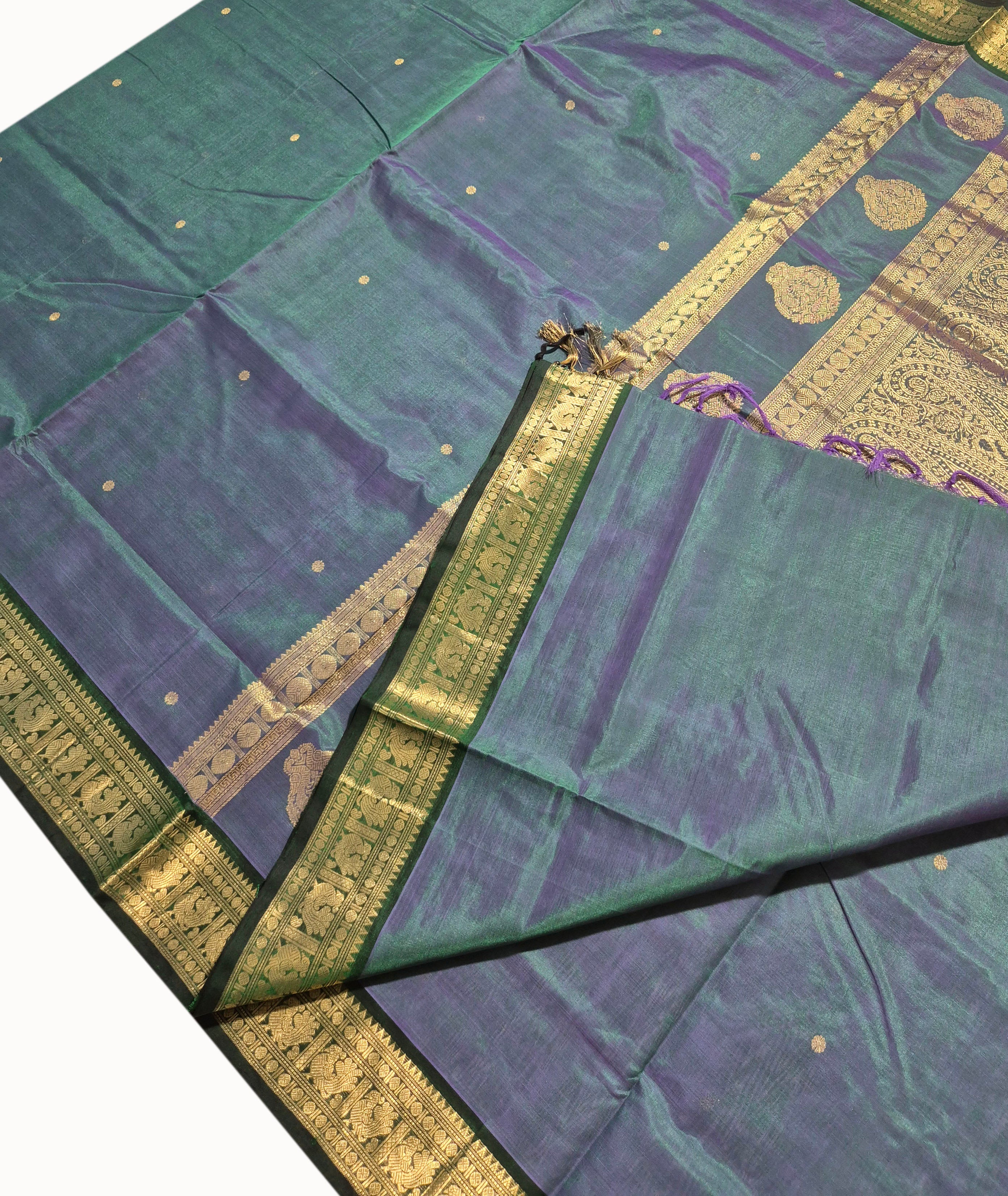 Kanchipuram Pure Silk Cotton Saree