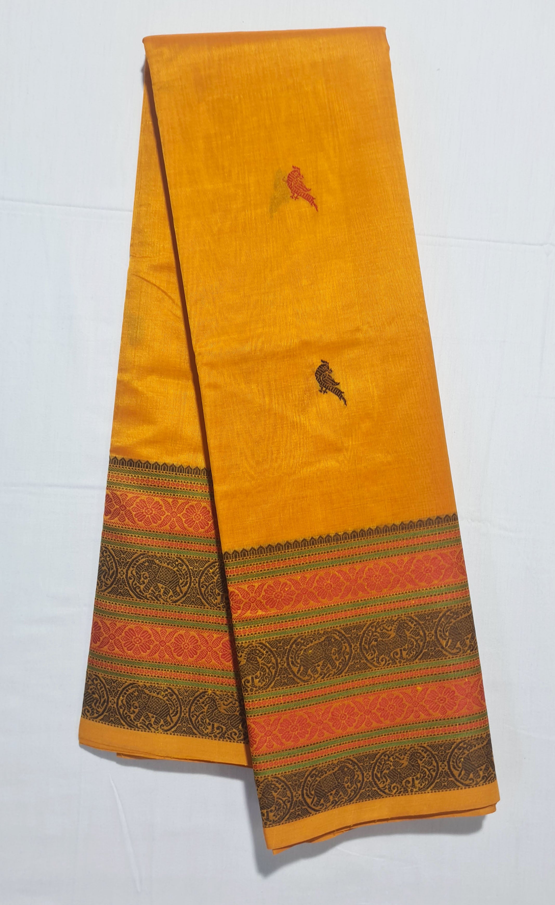 Kanchipuram Pure Silk Cotton Saree