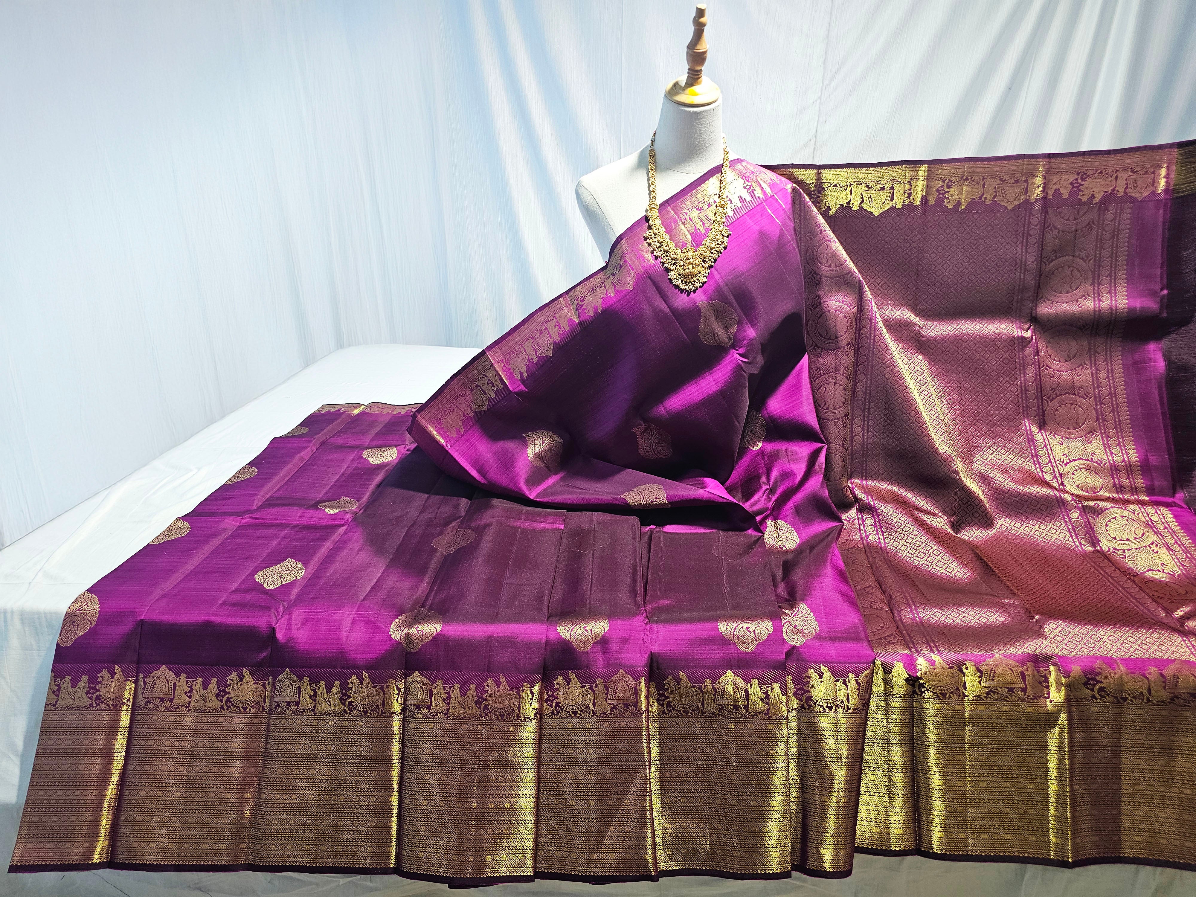 Kanchipuram Pure Silk Saree