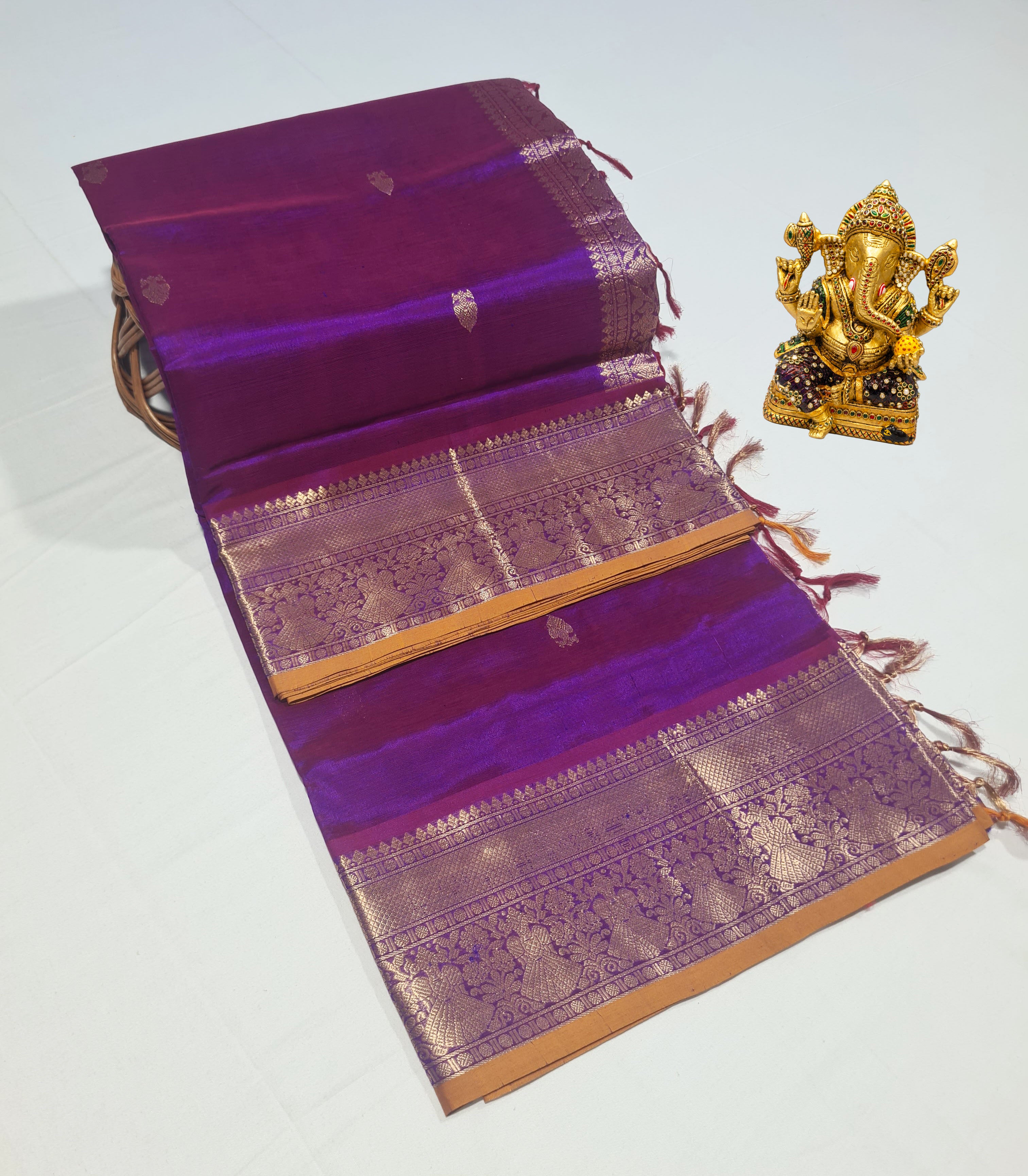 Kanchipuram Pure Silk Cotton Saree