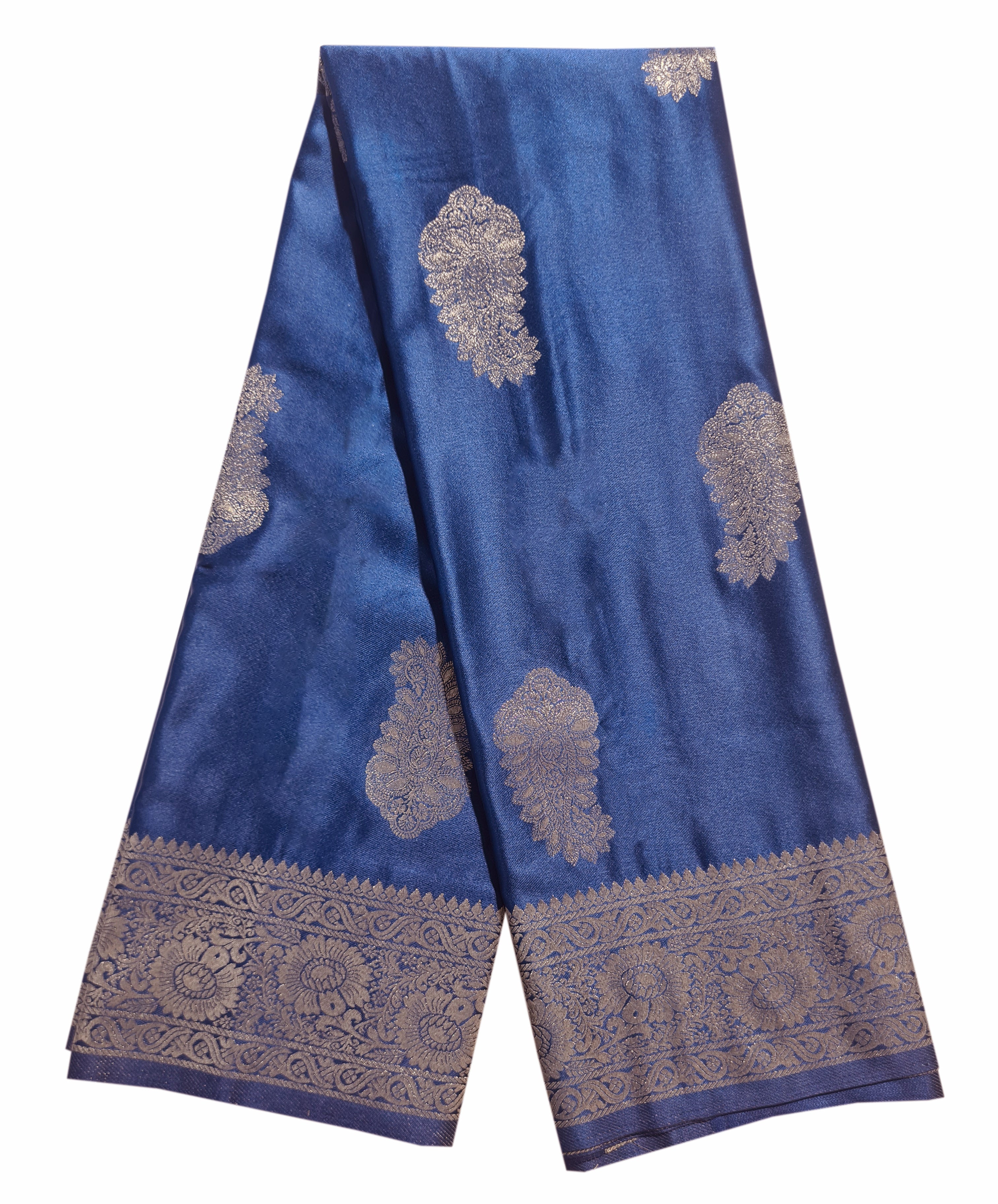 Bengaluru Crape Antic Silk Meena Sarees