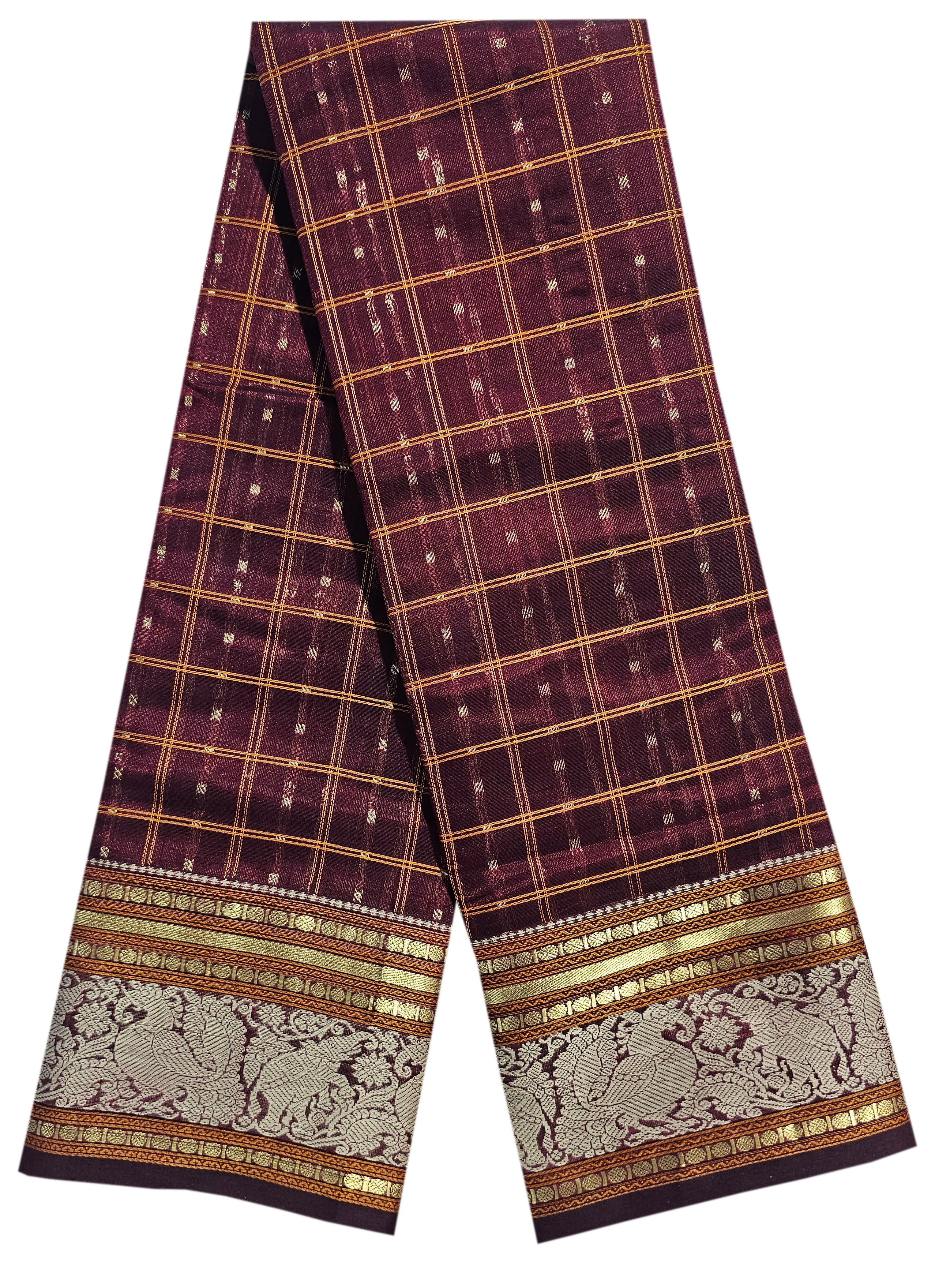 Kanchipuram Pure Silk Cotton Saree