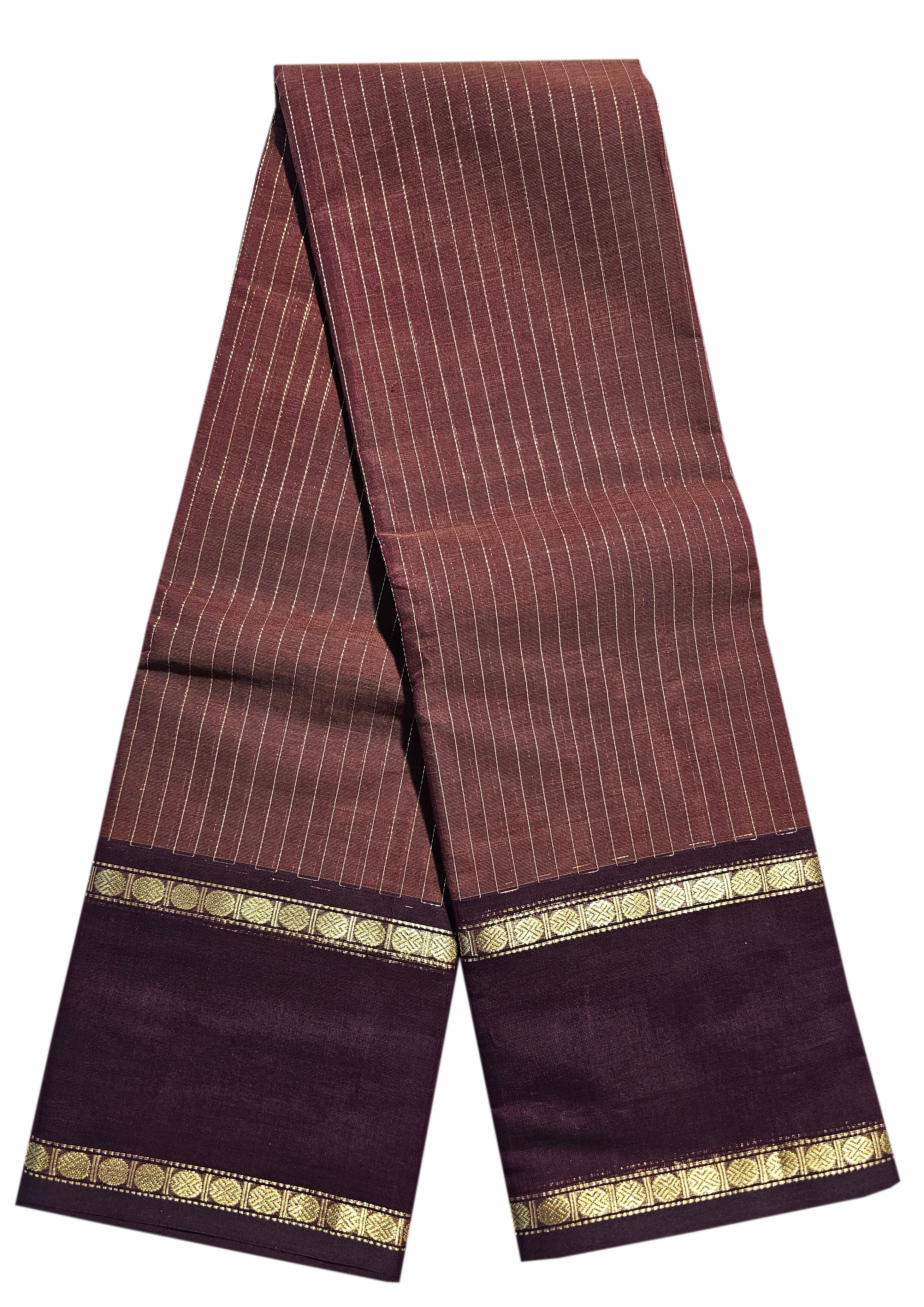 Kanchipuram Rich pallu Cotton Saree