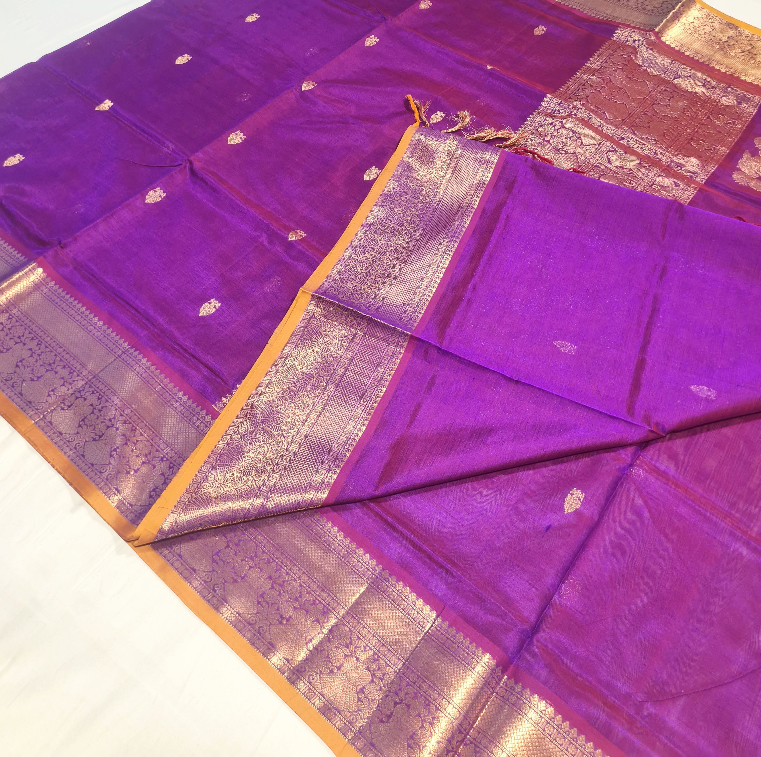 Kanchipuram Pure Silk Cotton Saree