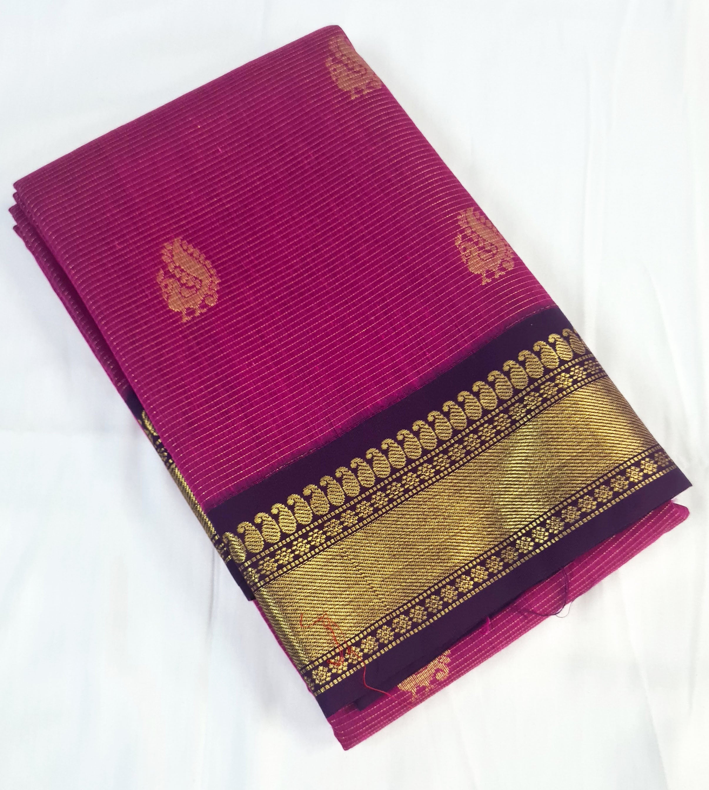 Kanchipuram Agarlic Cotton Sarees