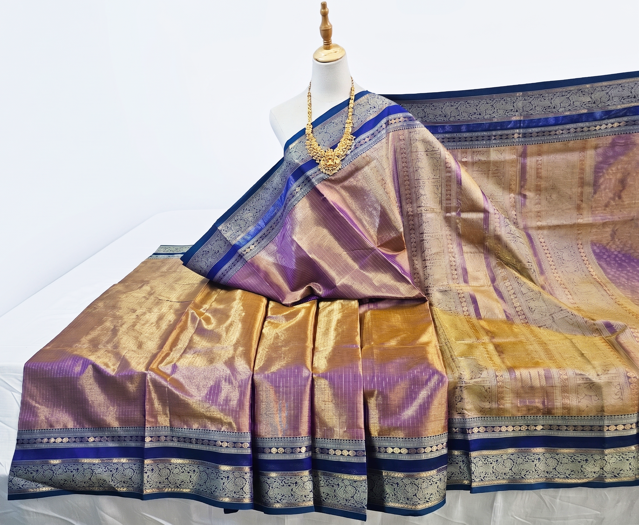 Kanchipuram Pure Silk Cotton Saree