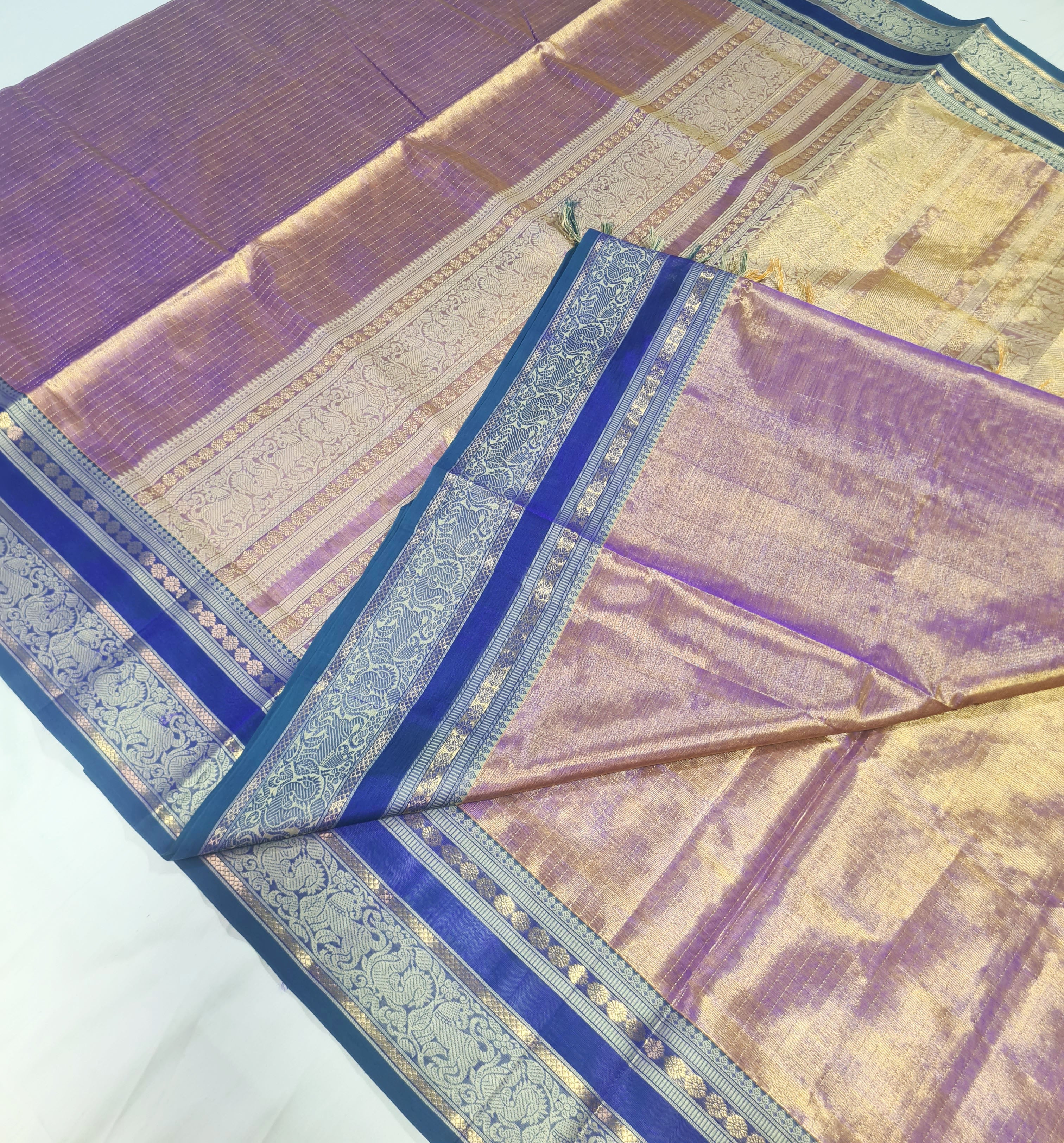 Kanchipuram Pure Silk Cotton Saree