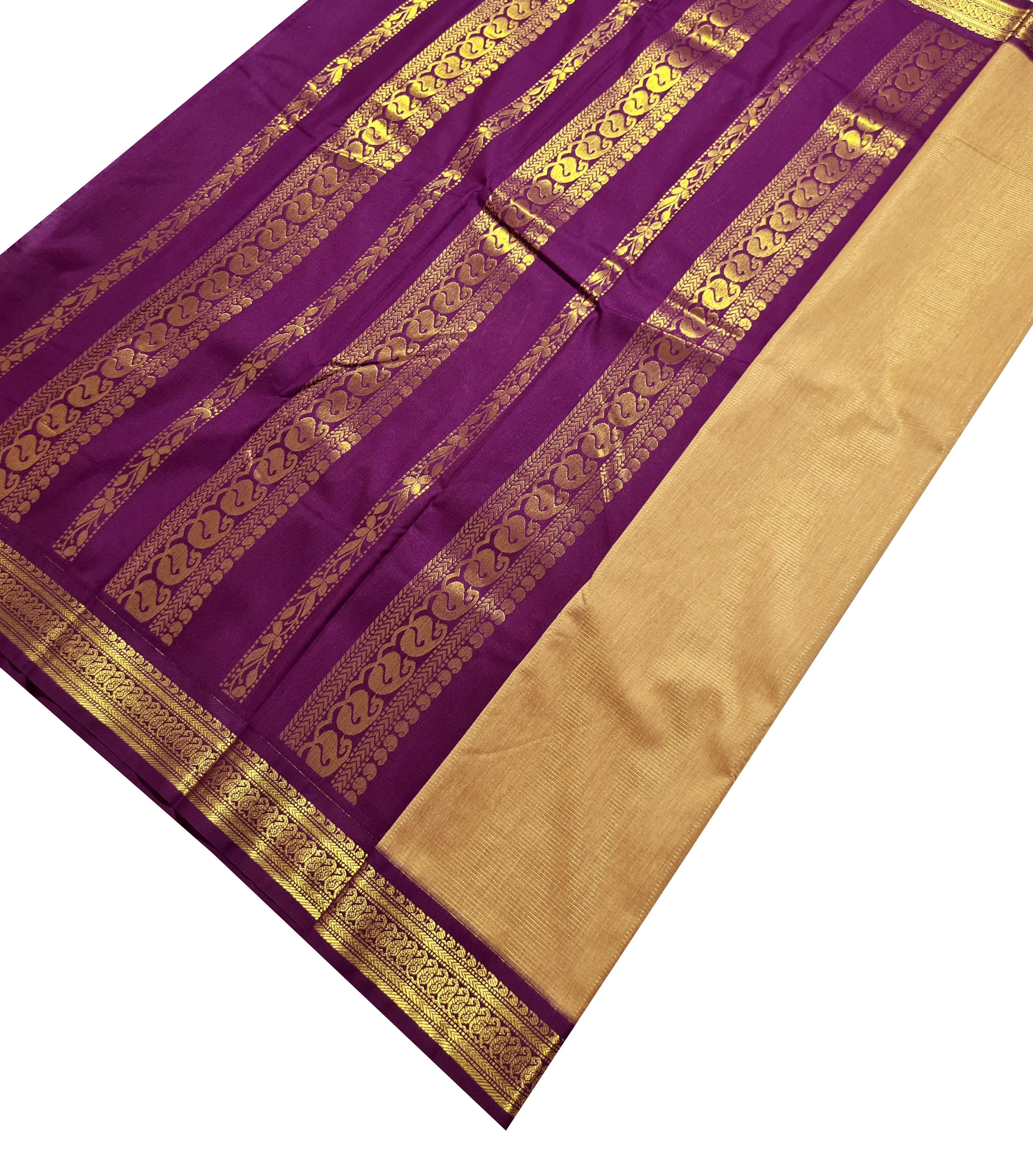 Vairaoosi Agarlic Cotton Silk Sarees