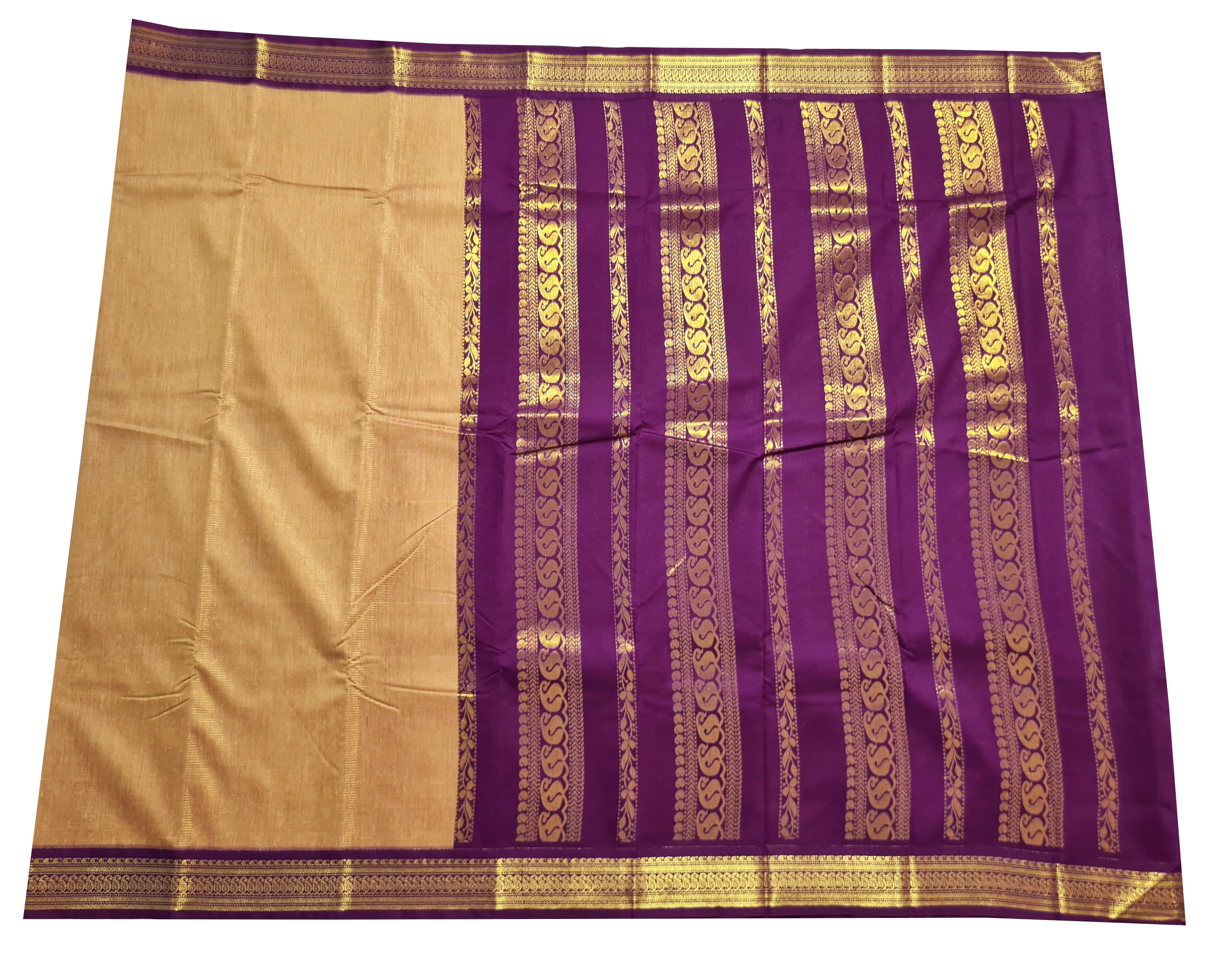 Vairaoosi Agarlic Cotton Silk Sarees