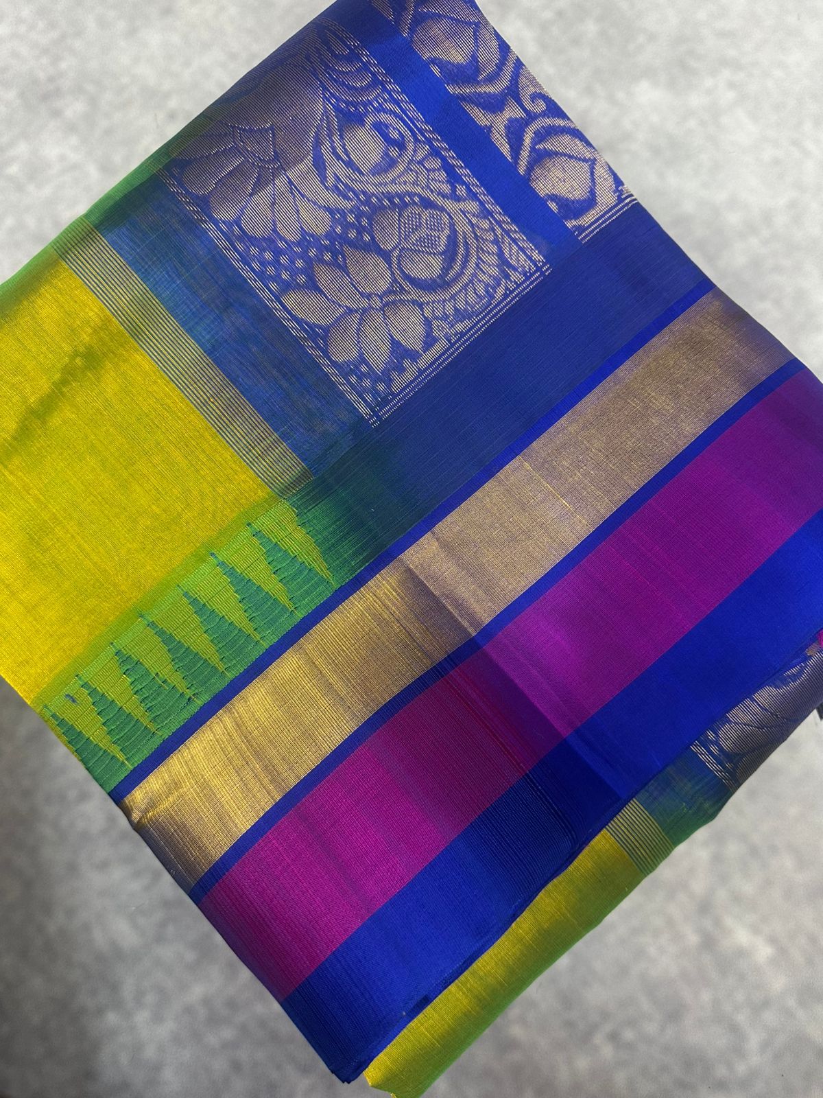 Kanchipuram Pure Silk Cotton Saree