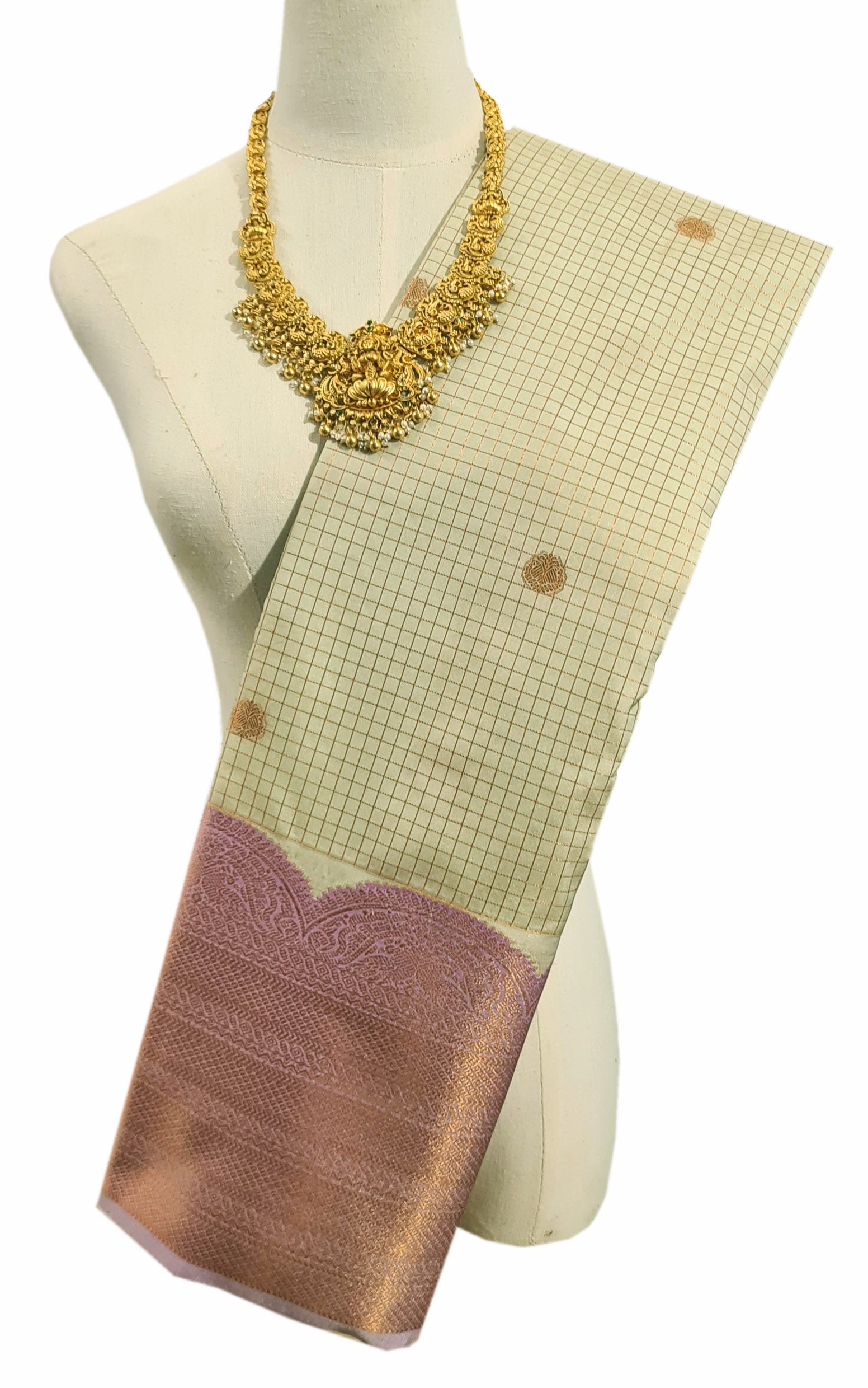 Vairaoosi Kanchi Vegan Silk Saree
