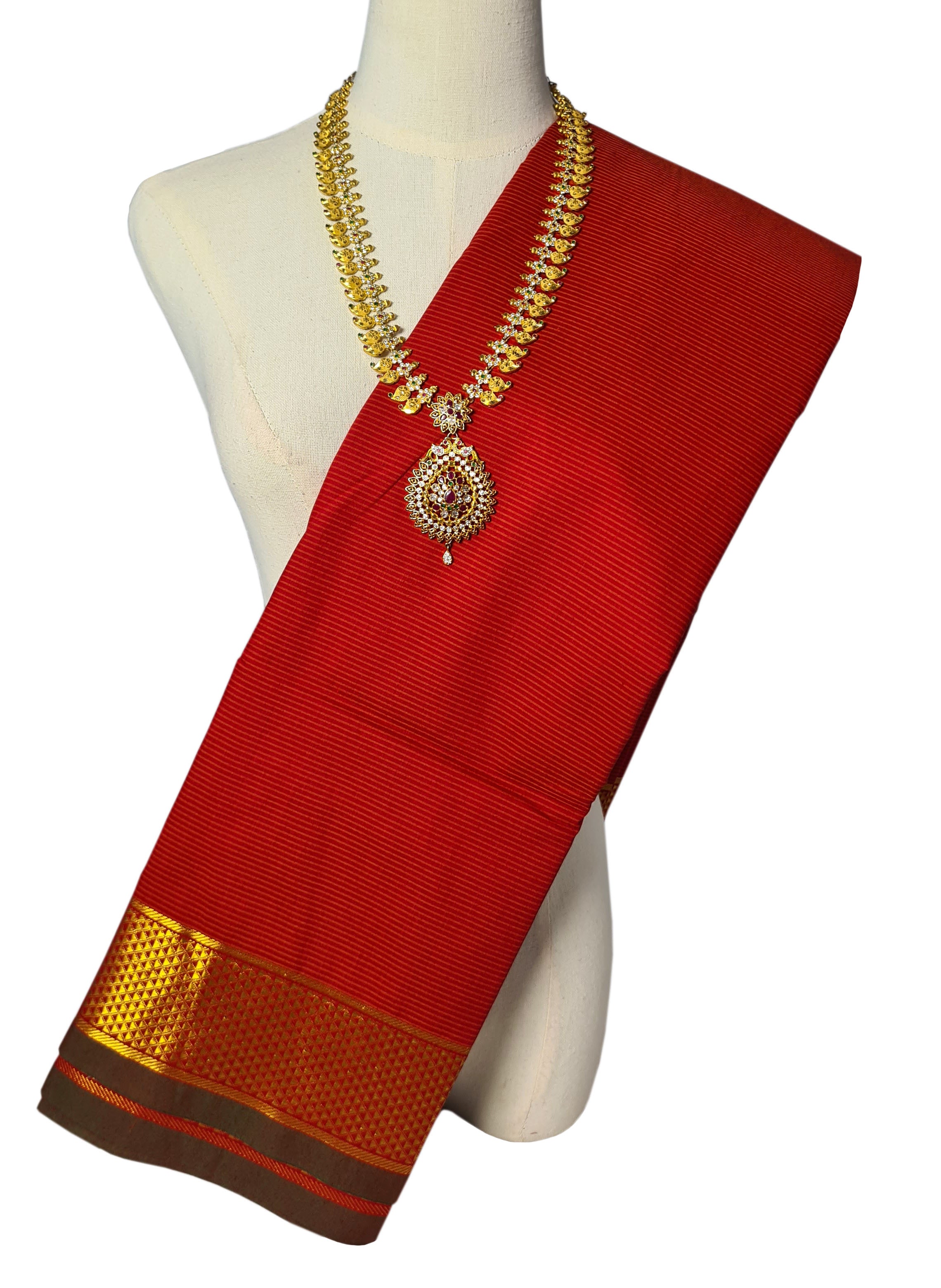 Vairaoosi Agarlic Cotton Silk Sarees