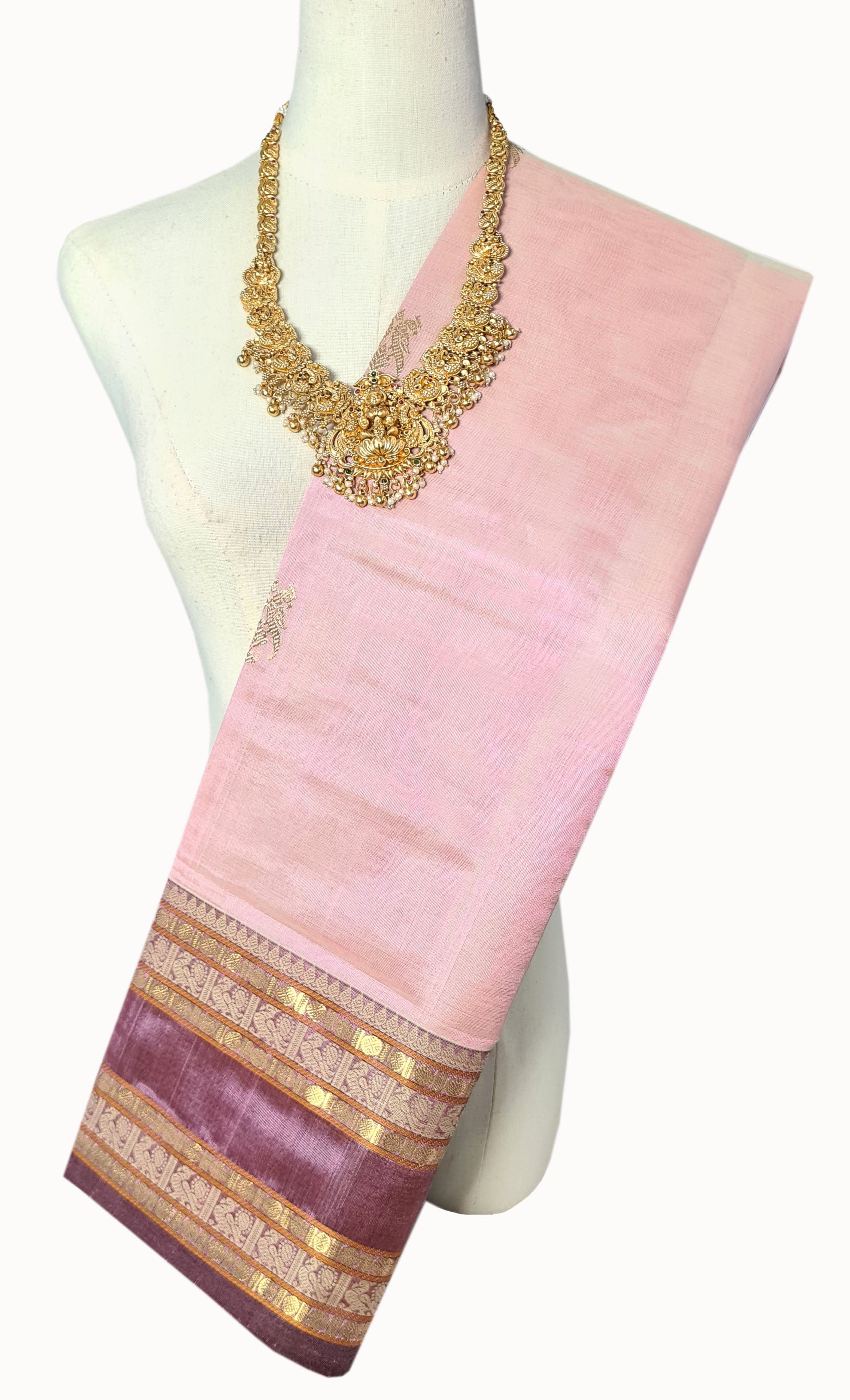 Kanchipuram Pure Silk Cotton Saree