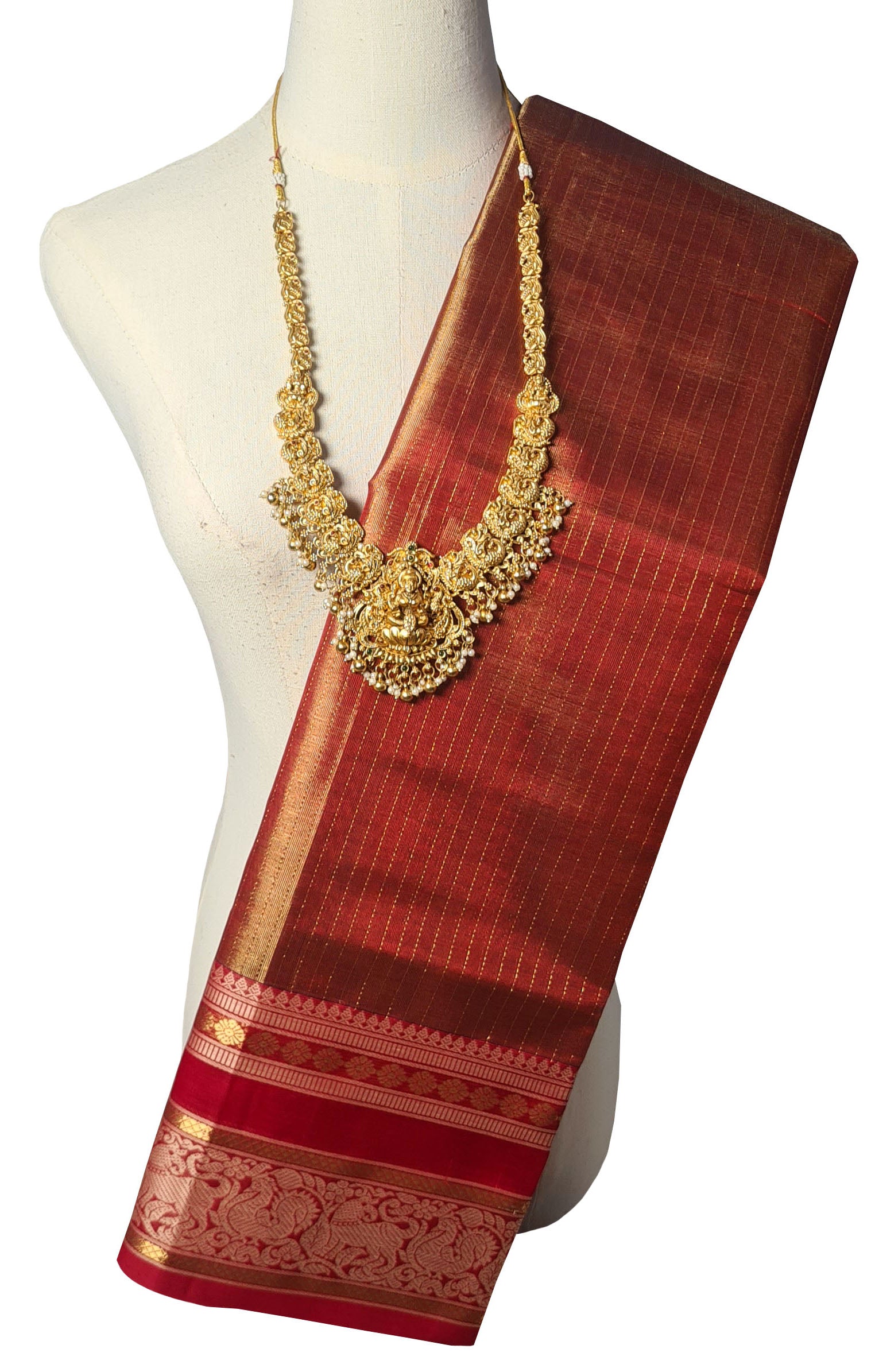 Kanchipuram Pure Silk Cotton Saree