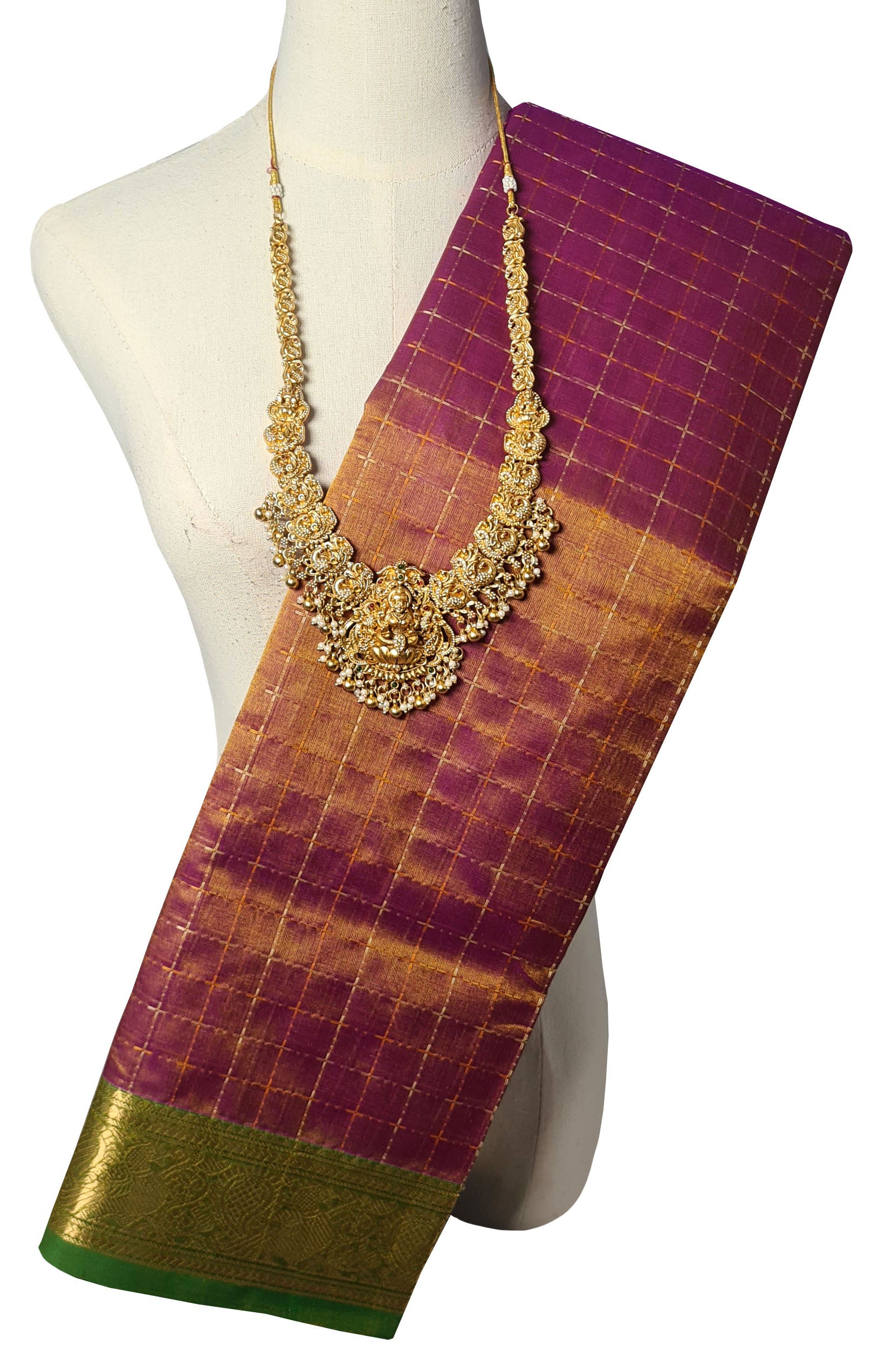 Kanchipuram Pure Silk Cotton Saree