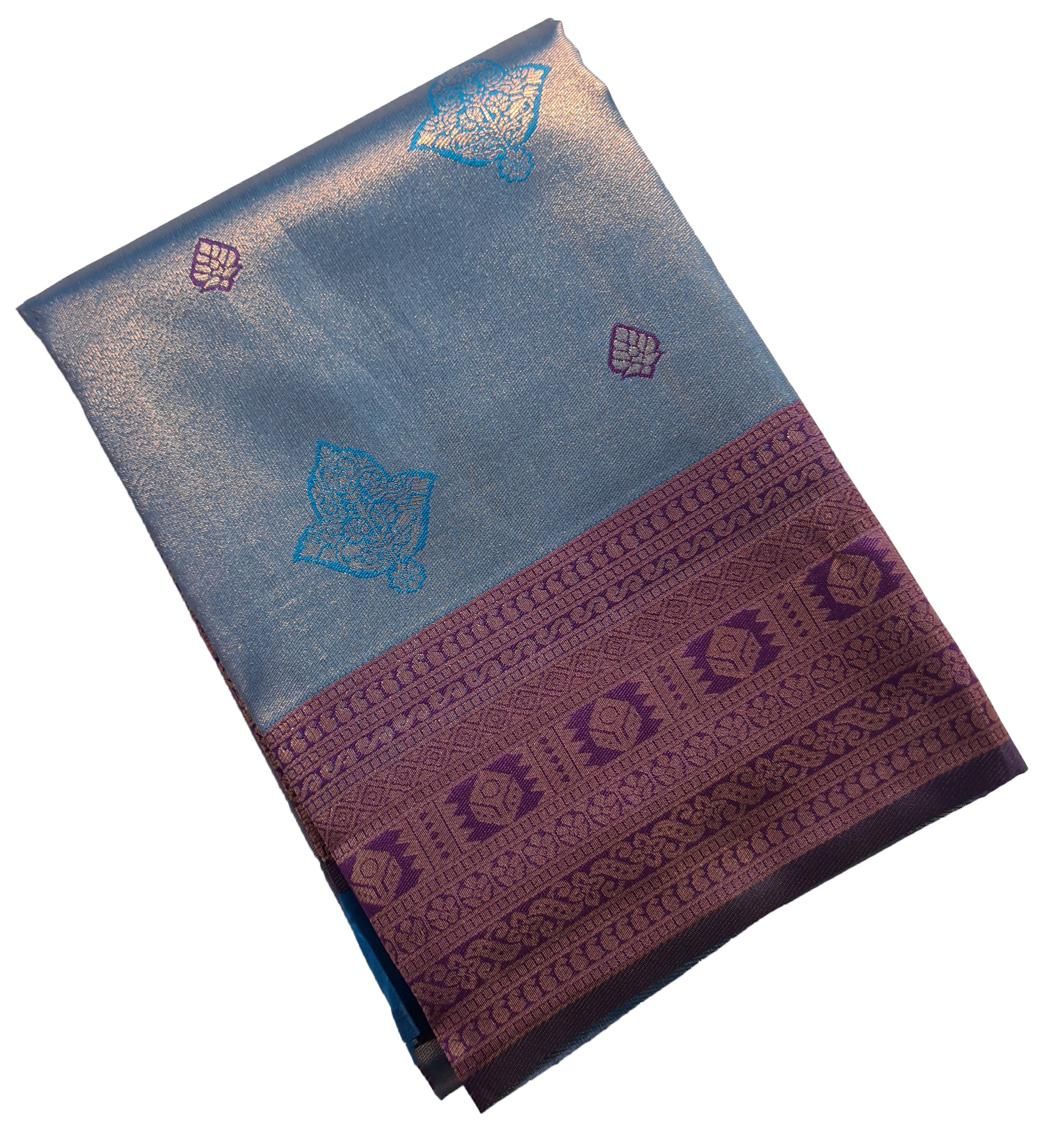 Antique Zari Butta Silk Saree