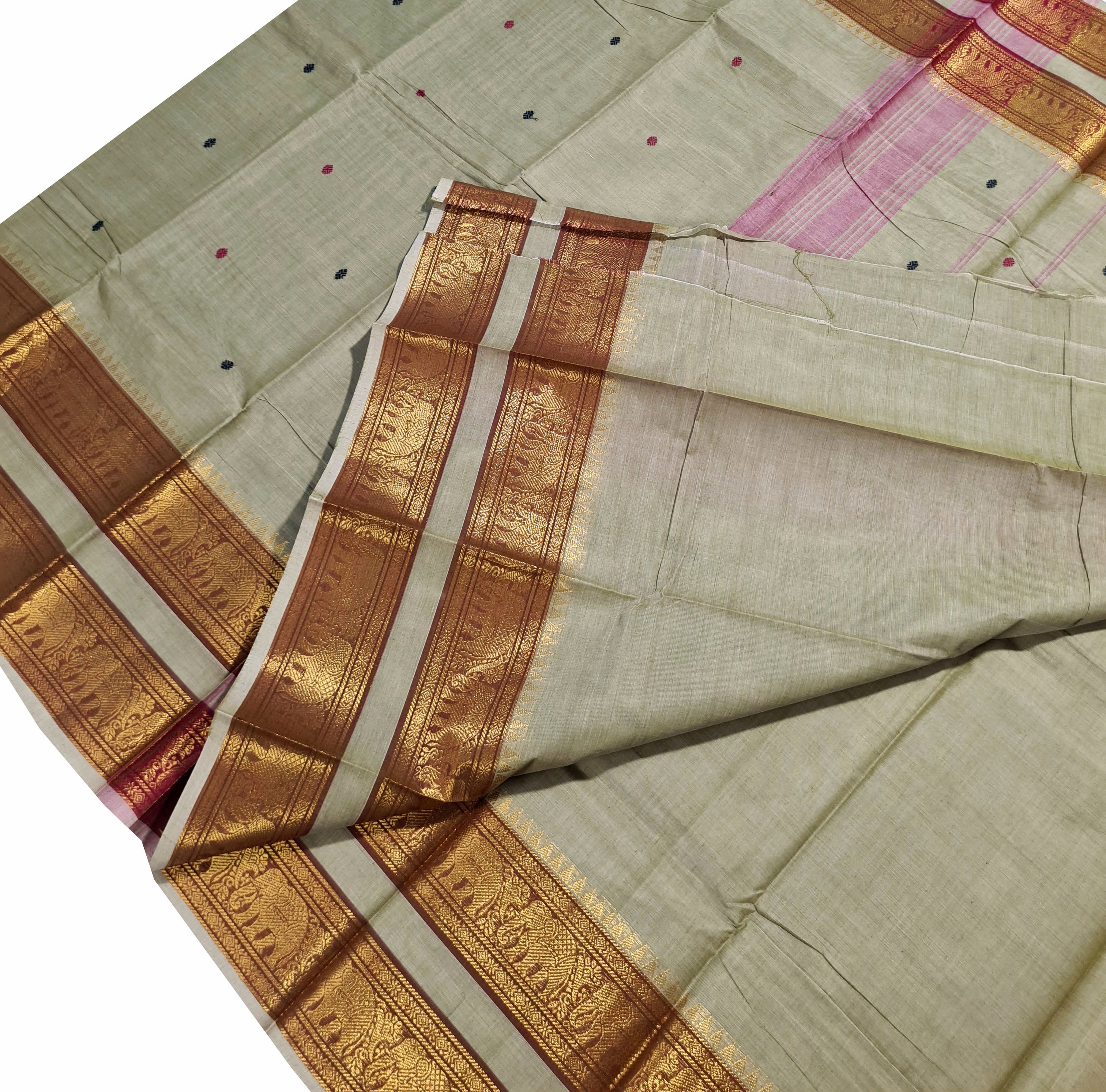 Kanchipuram Pure Cotton Sarees