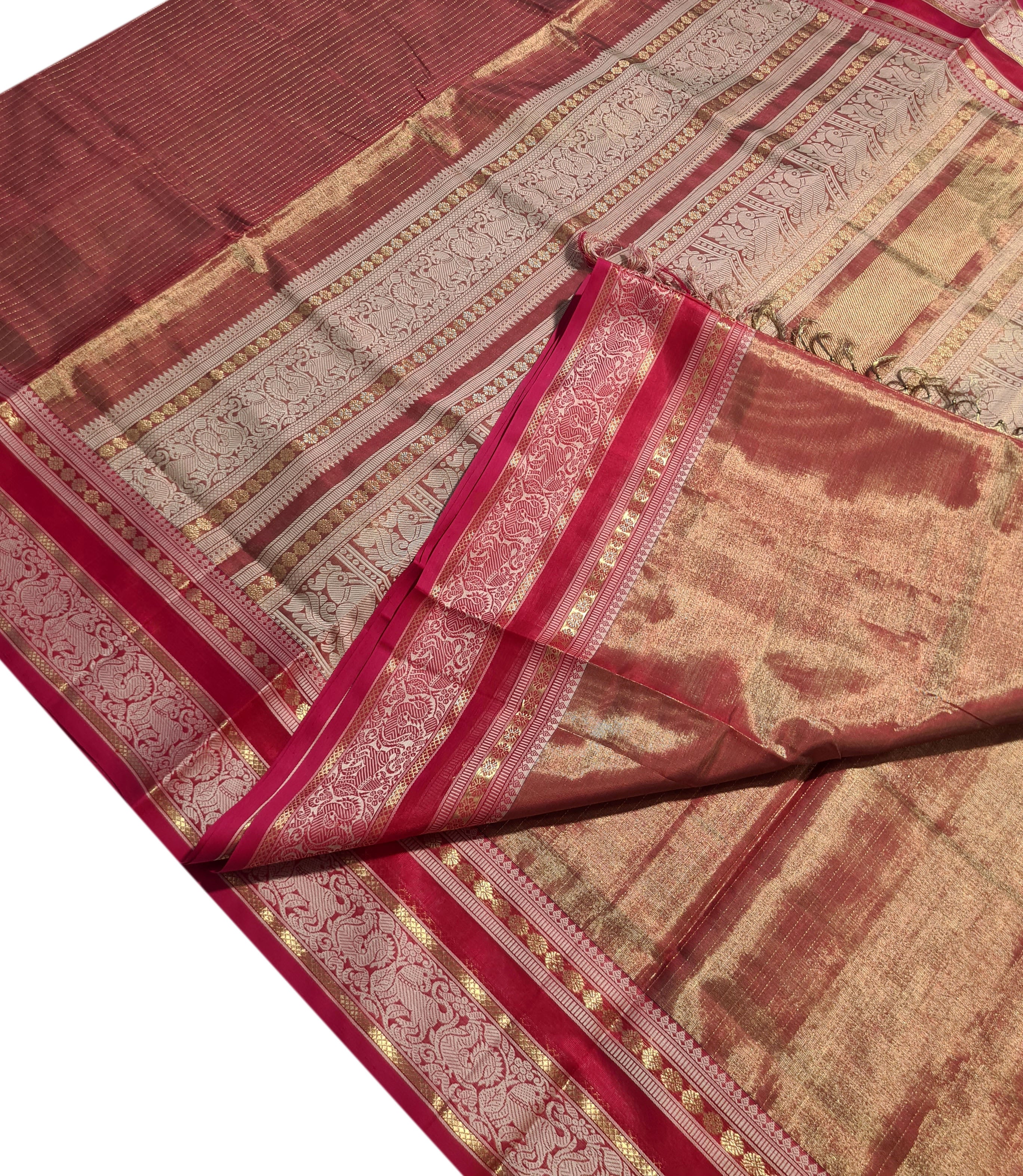 Kanchipuram Pure Silk Cotton Saree