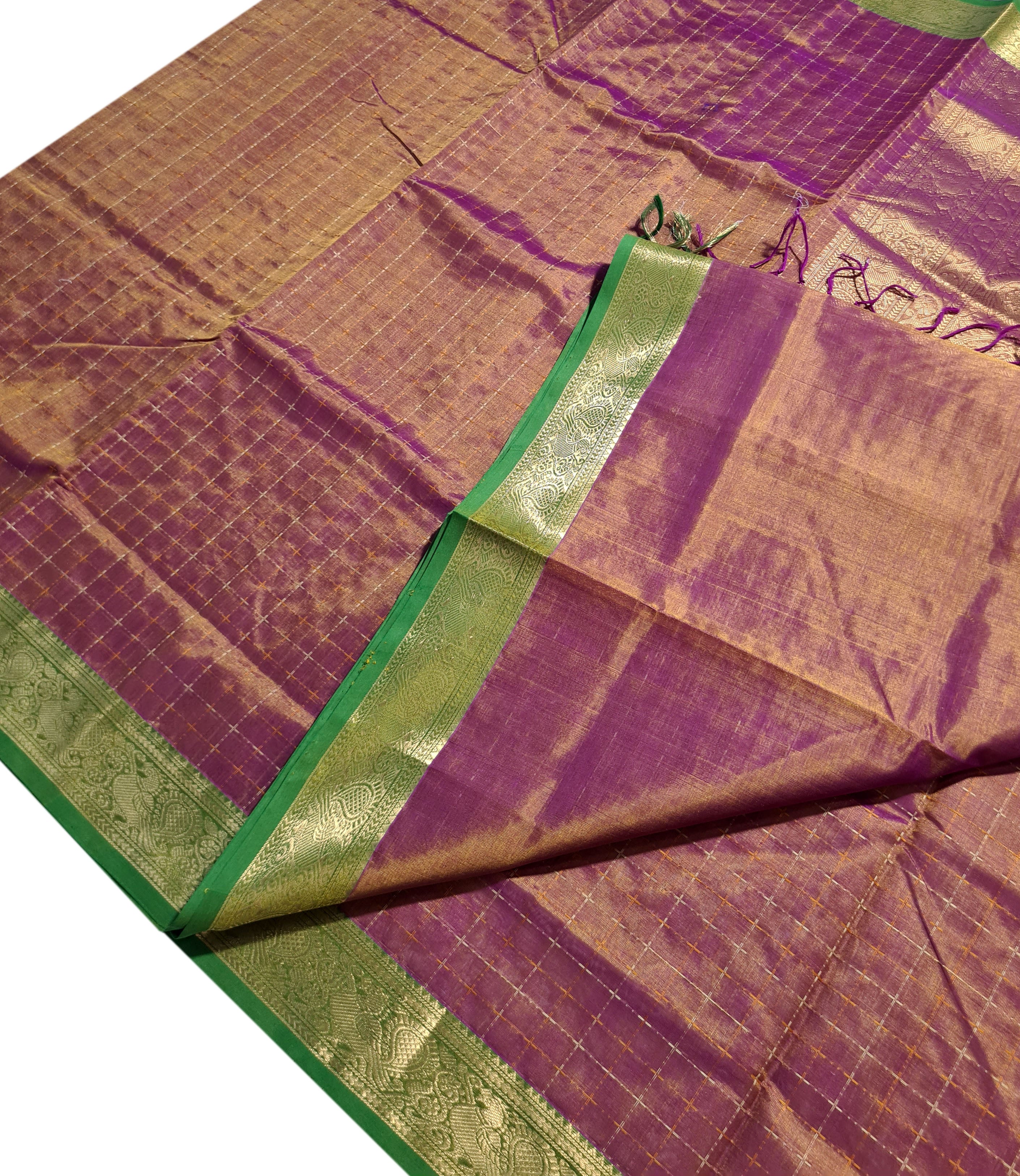 Kanchipuram Pure Silk Cotton Saree