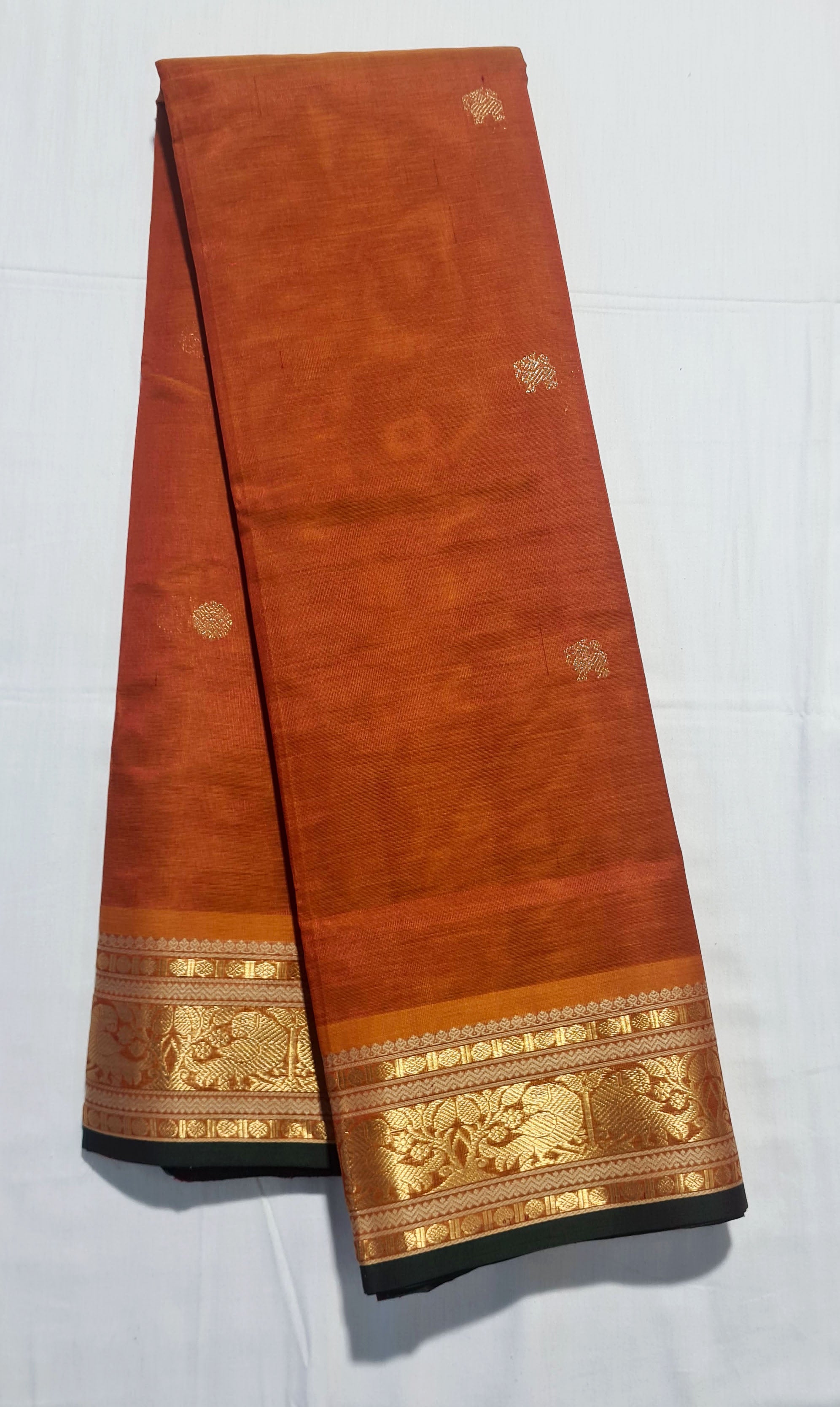 Kanchipuram Pure Silk Cotton Saree