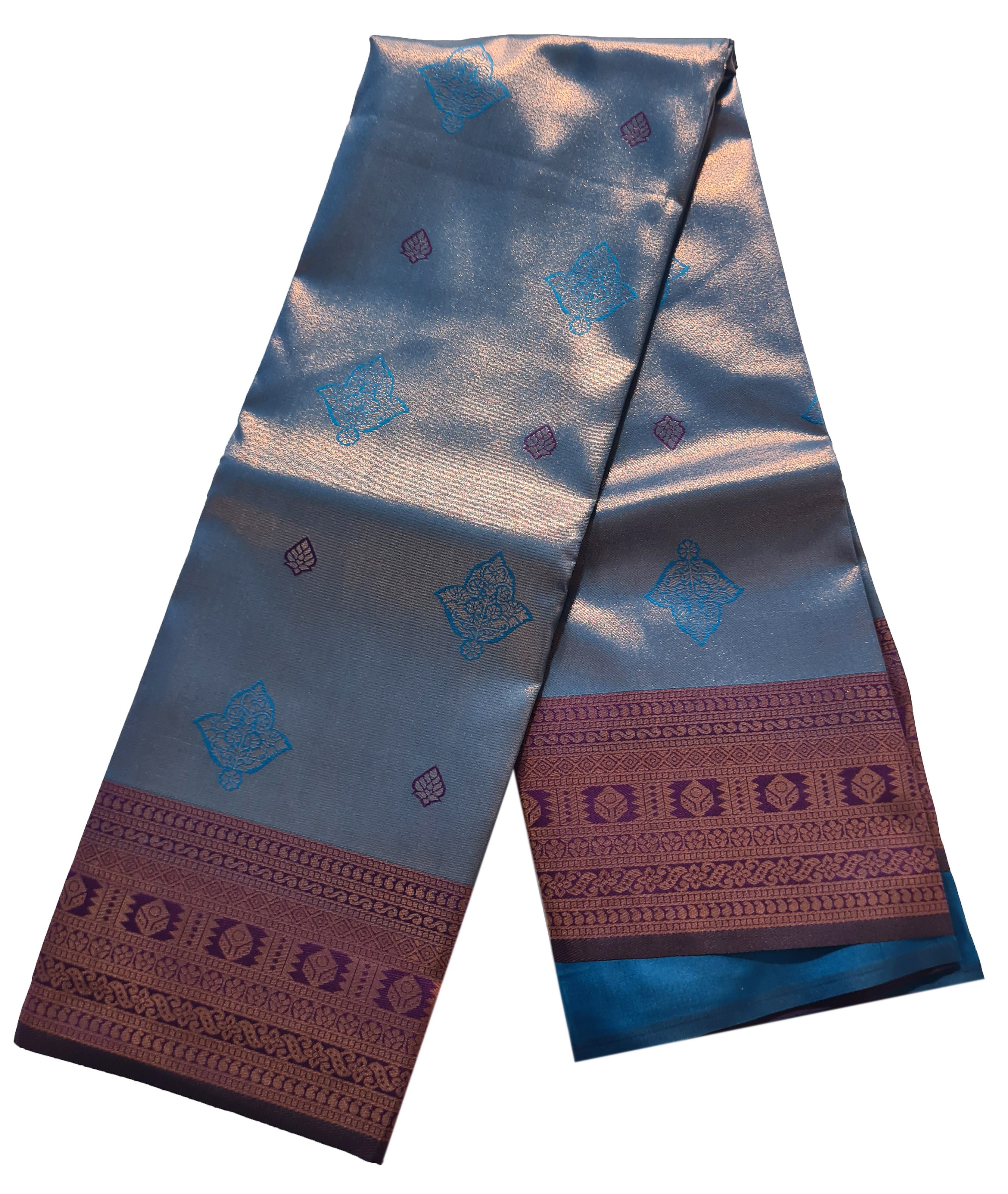 Antique Zari Butta Silk Saree
