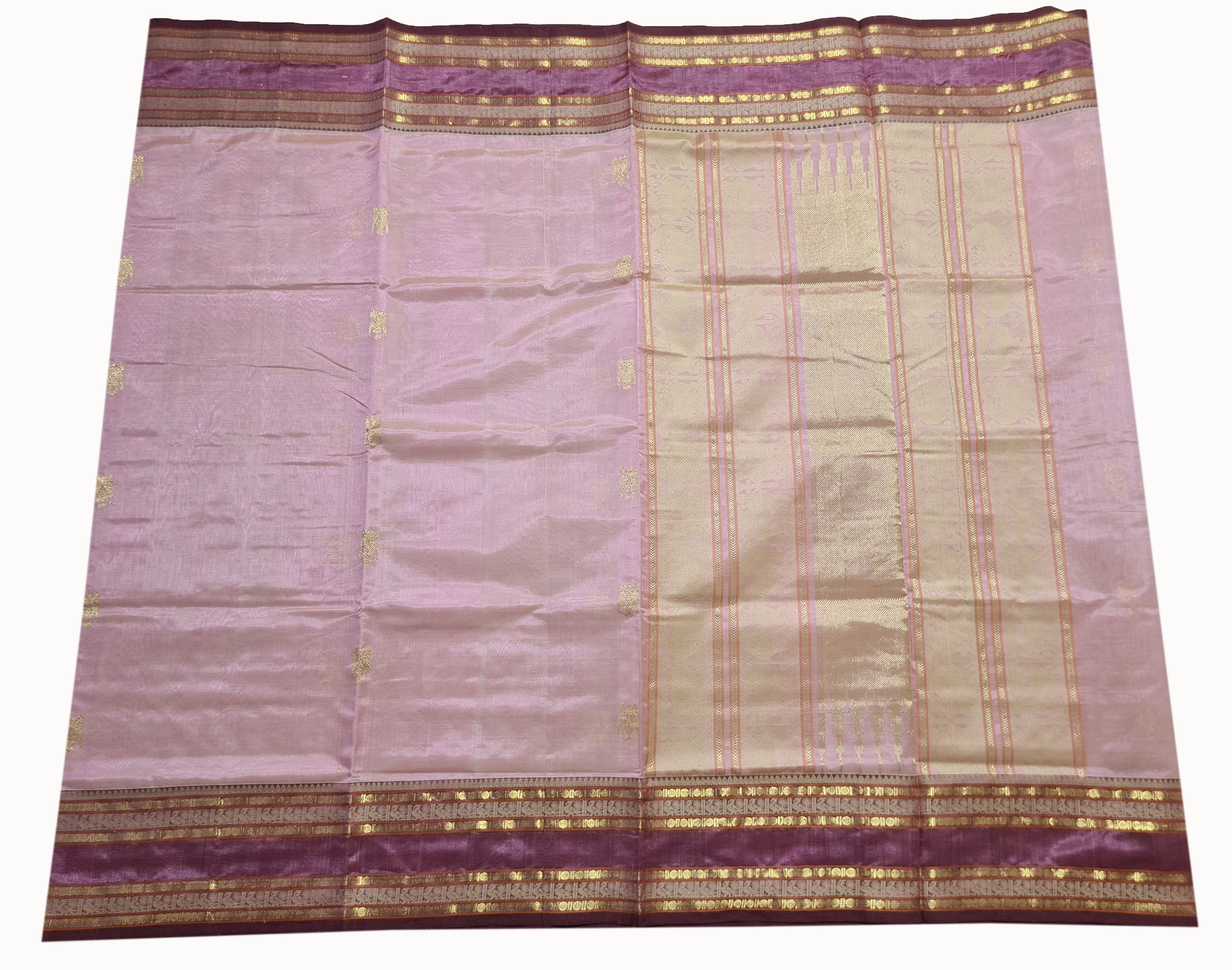 Kanchipuram Pure Silk Cotton Saree