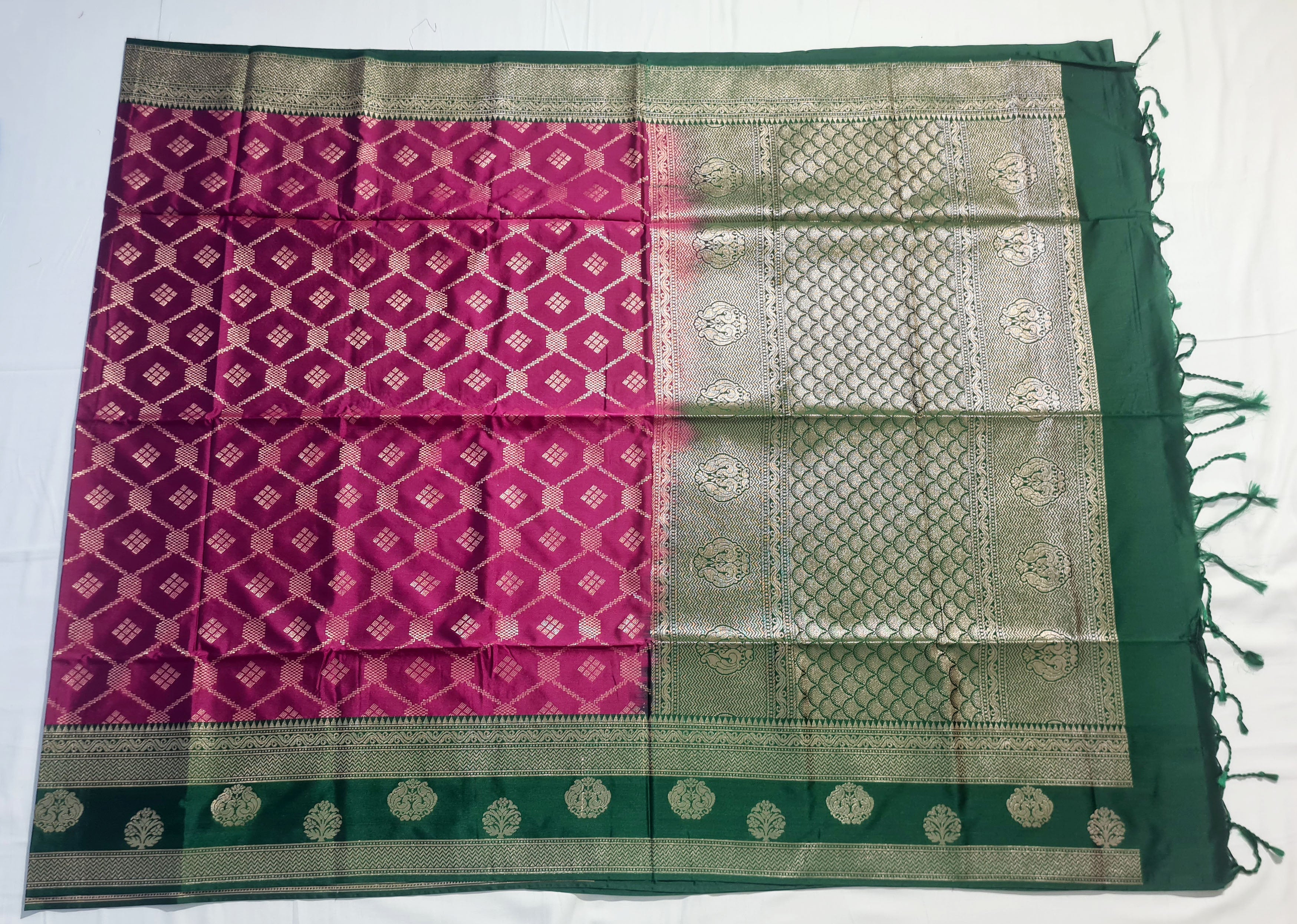 Kanchi Vegan Silk Saree