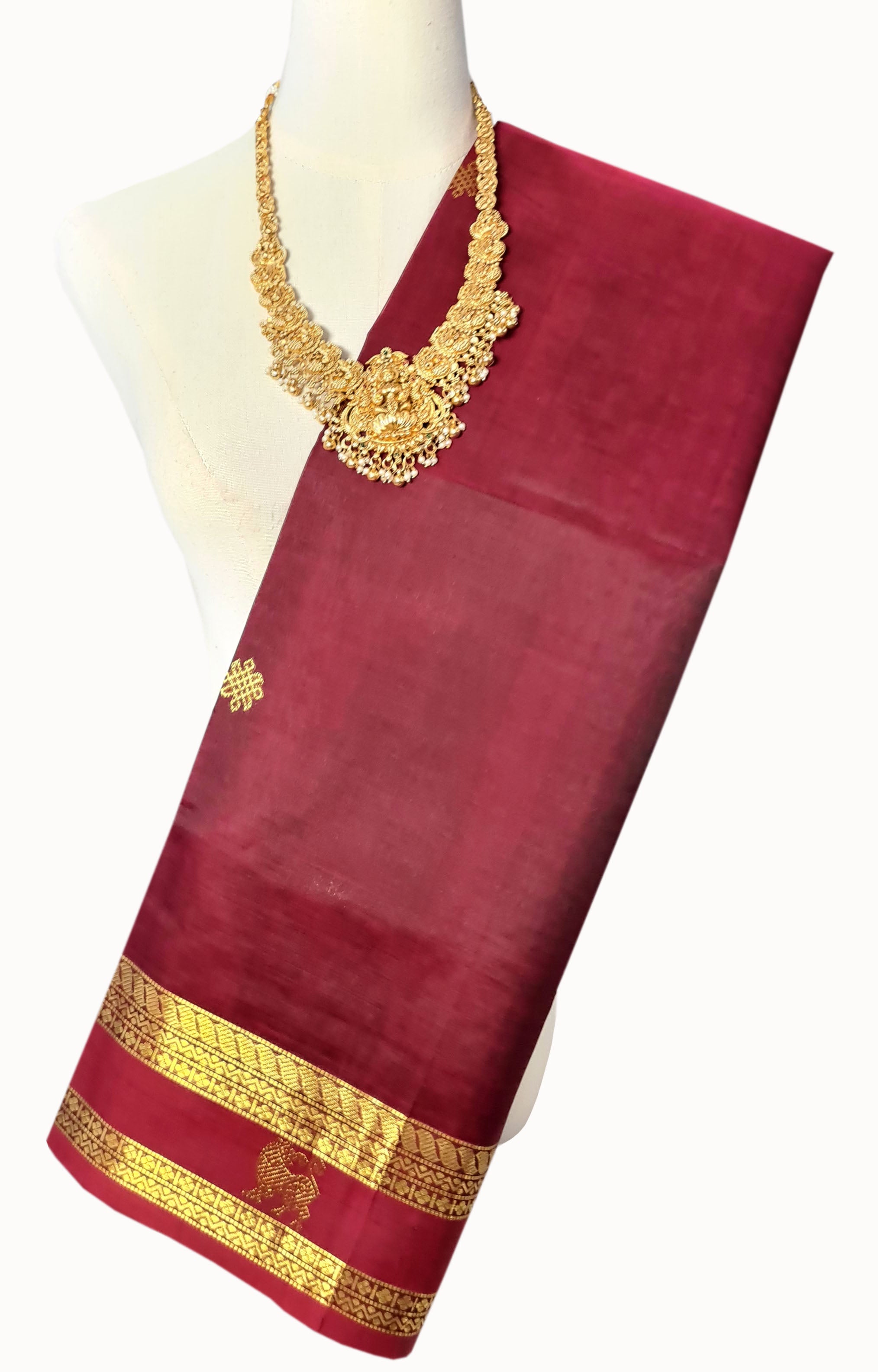 Kanchipuram Pure Silk Cotton Saree