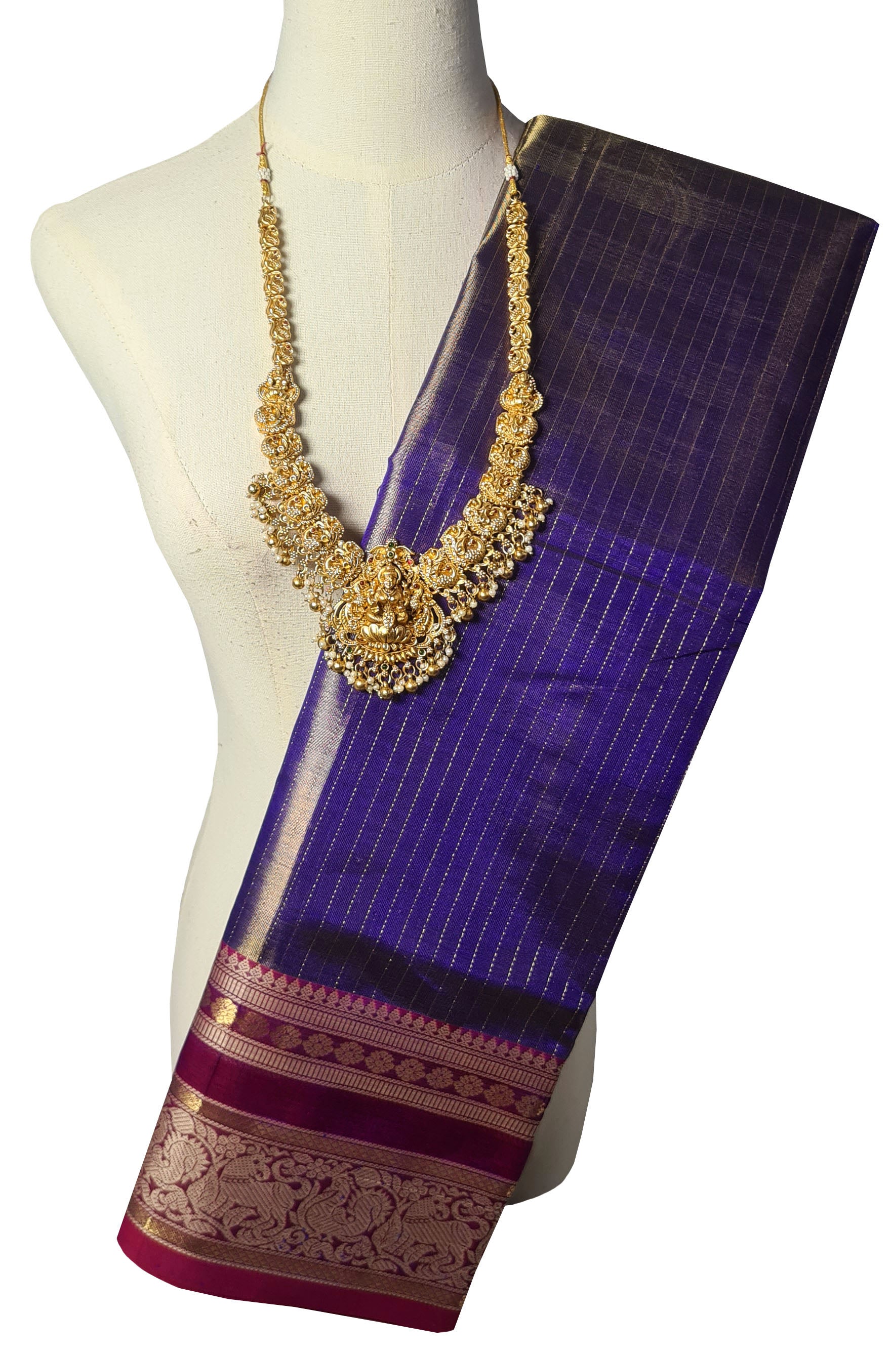 Kanchipuram Pure Silk Cotton Saree