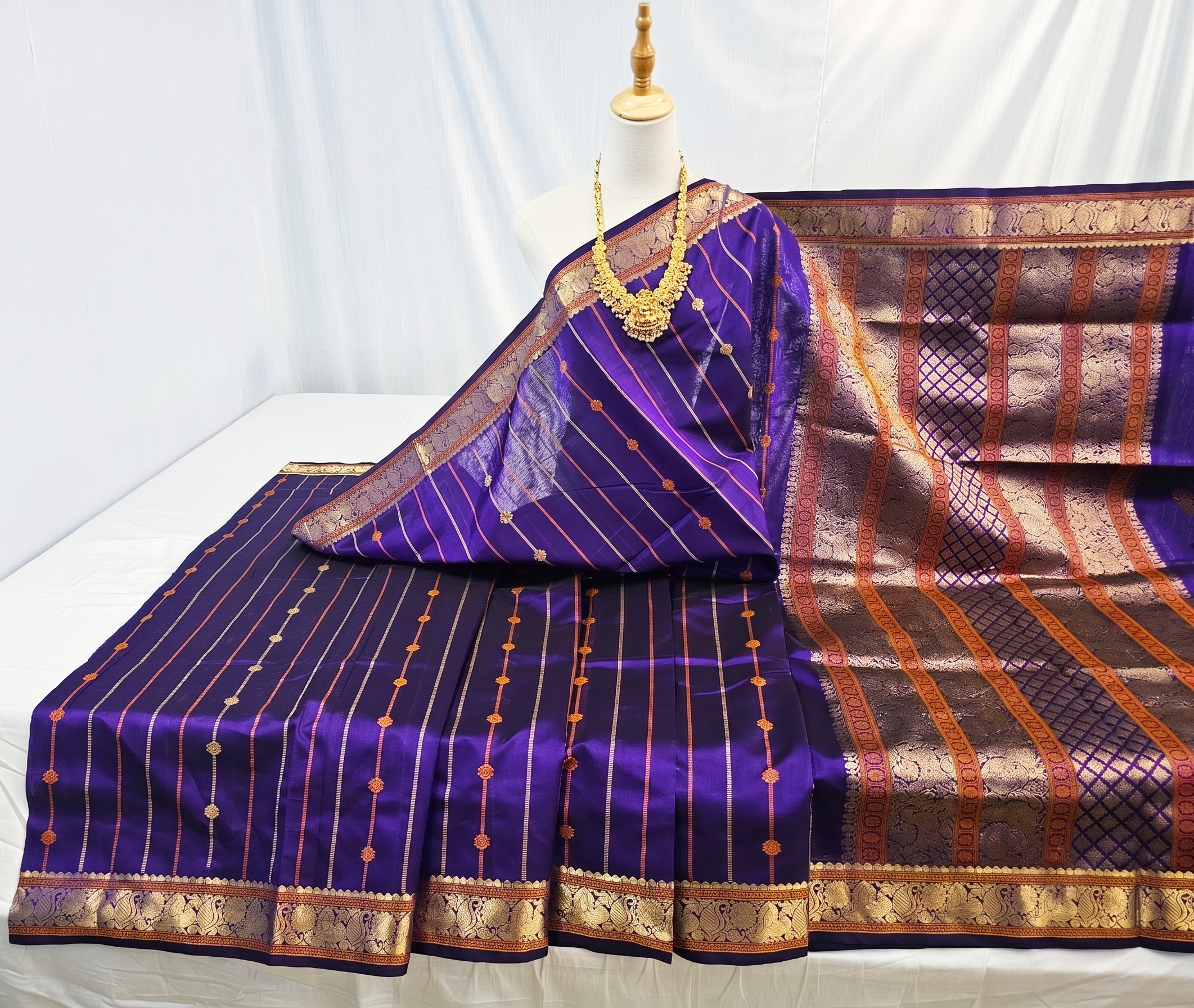 Kanchipuram Pure Silk Cotton Saree