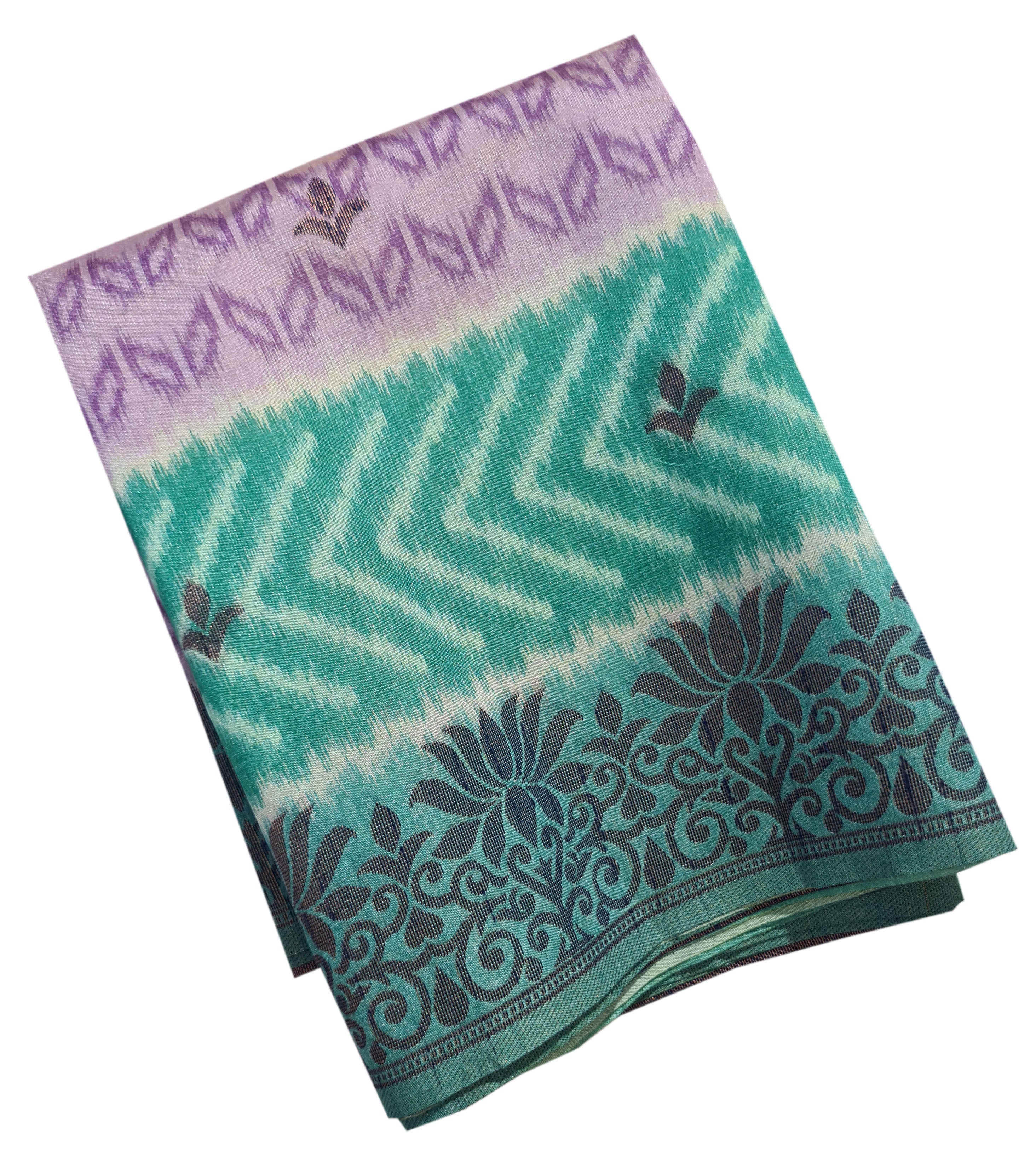 Semi Tussar Antic Design Sarees
