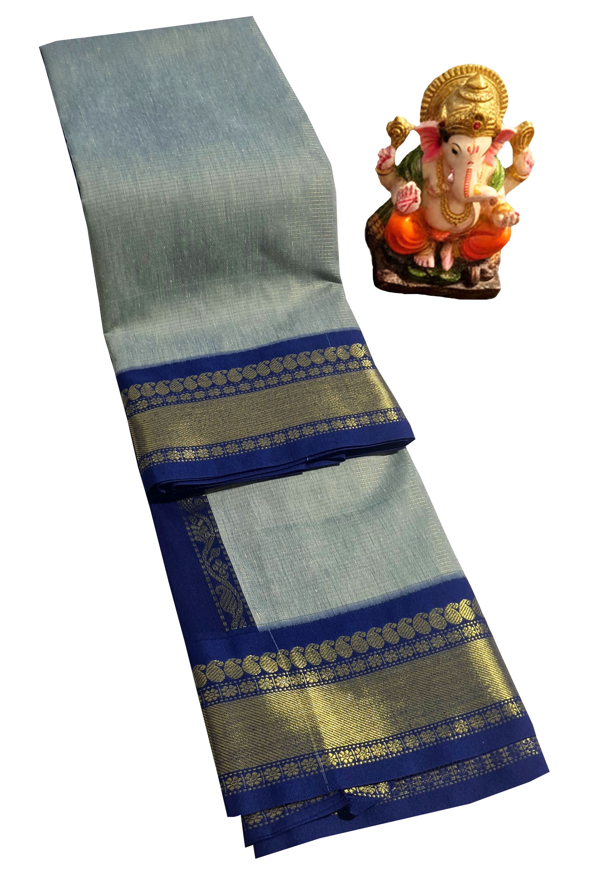 Vairaoosi Kanchipuram Agarlic Cotton Sarees