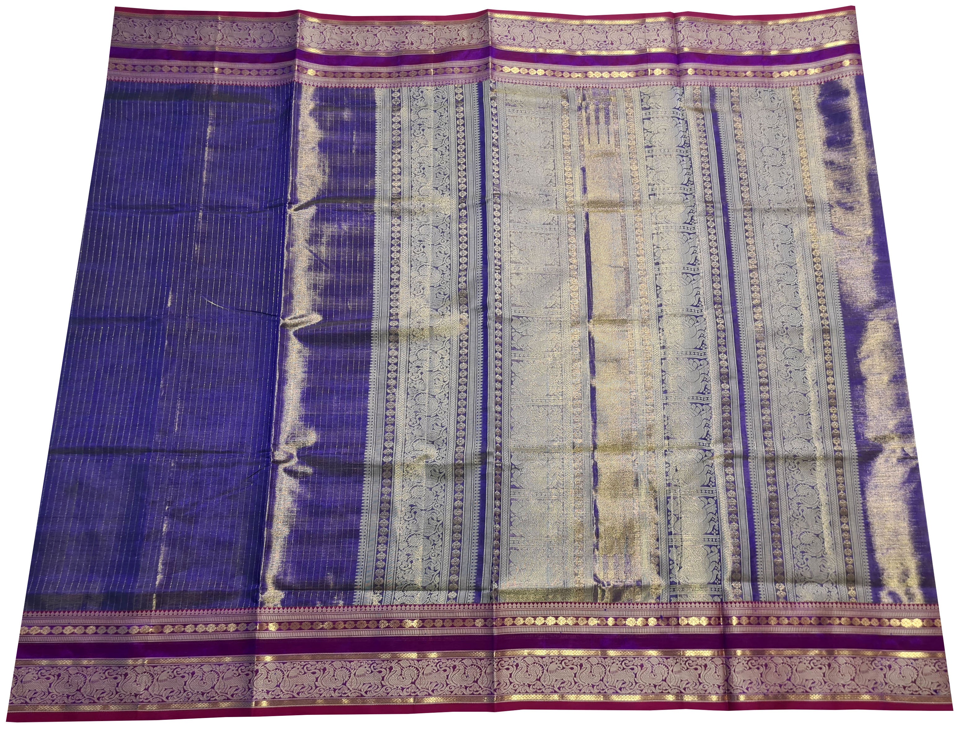 Kanchipuram Pure Silk Cotton Saree