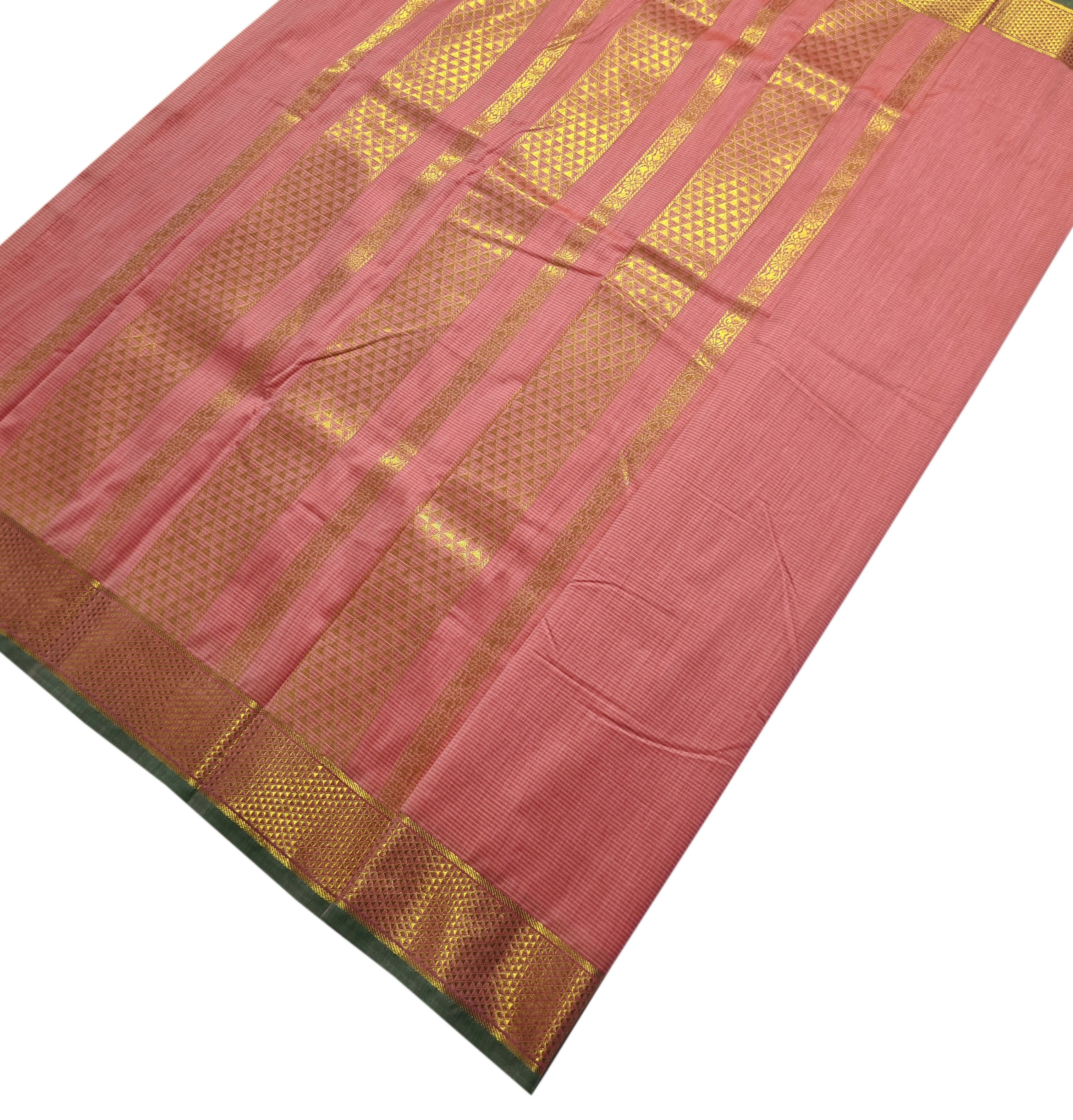 Vairaoosi Agarlic Cotton Silk Sarees