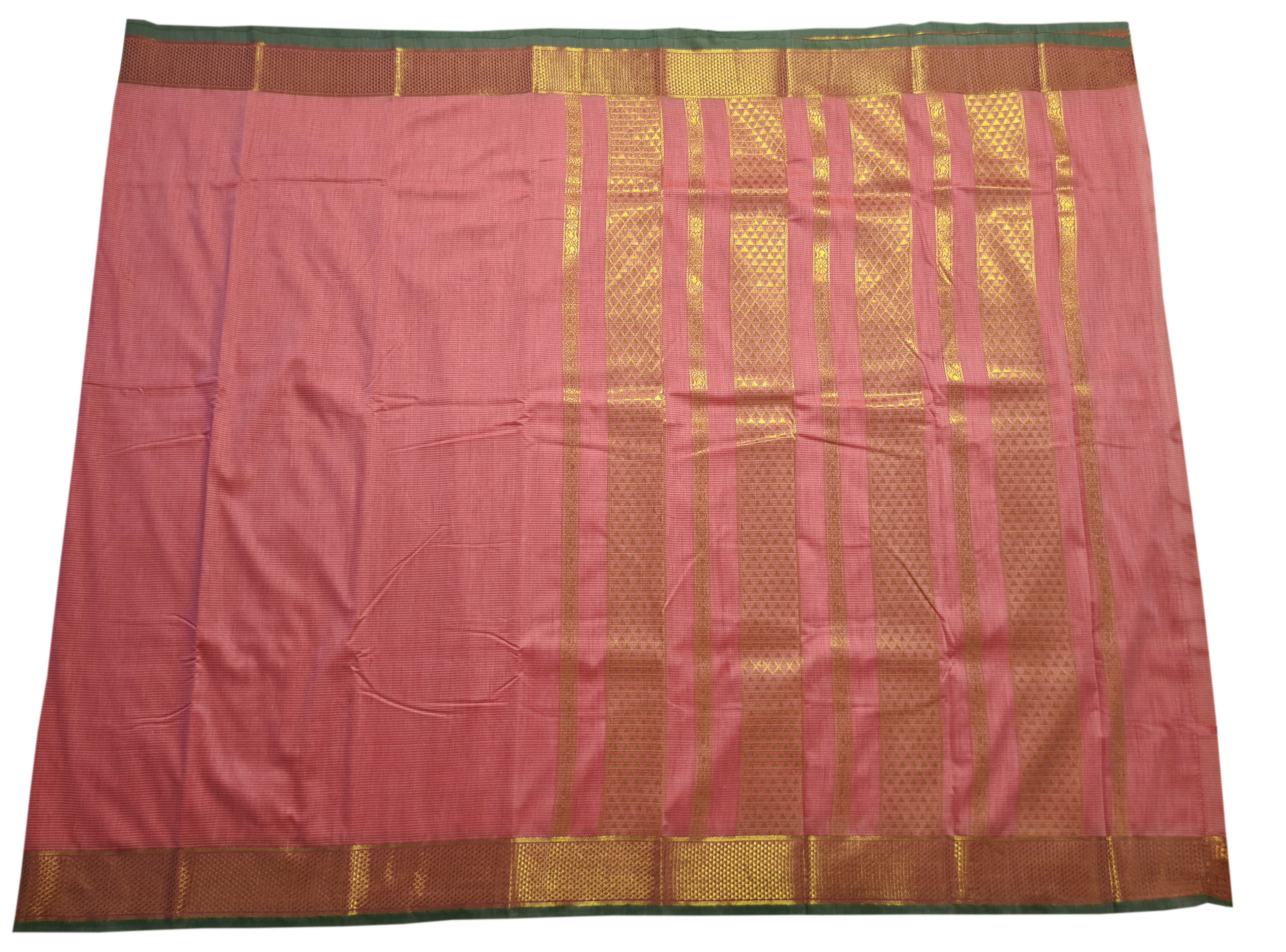 Vairaoosi Agarlic Cotton Silk Sarees