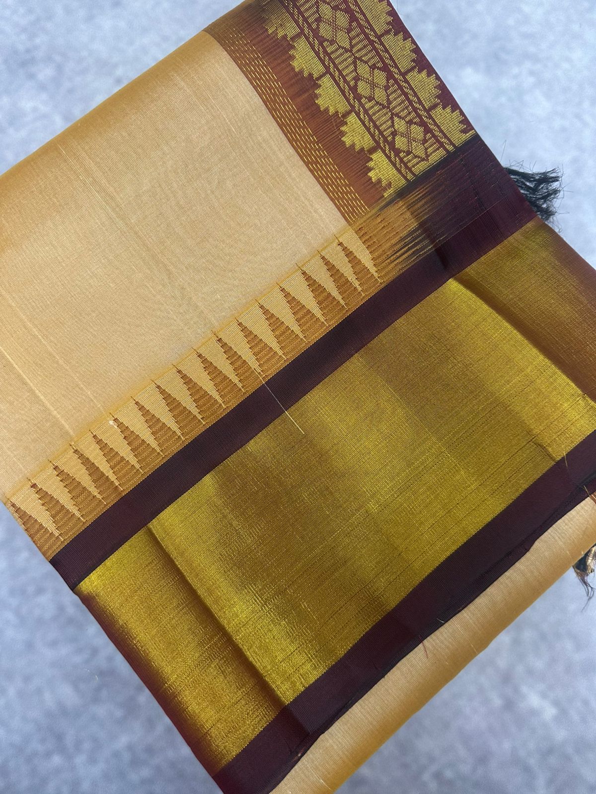 Kanchipuram Pure Silk Cotton Saree